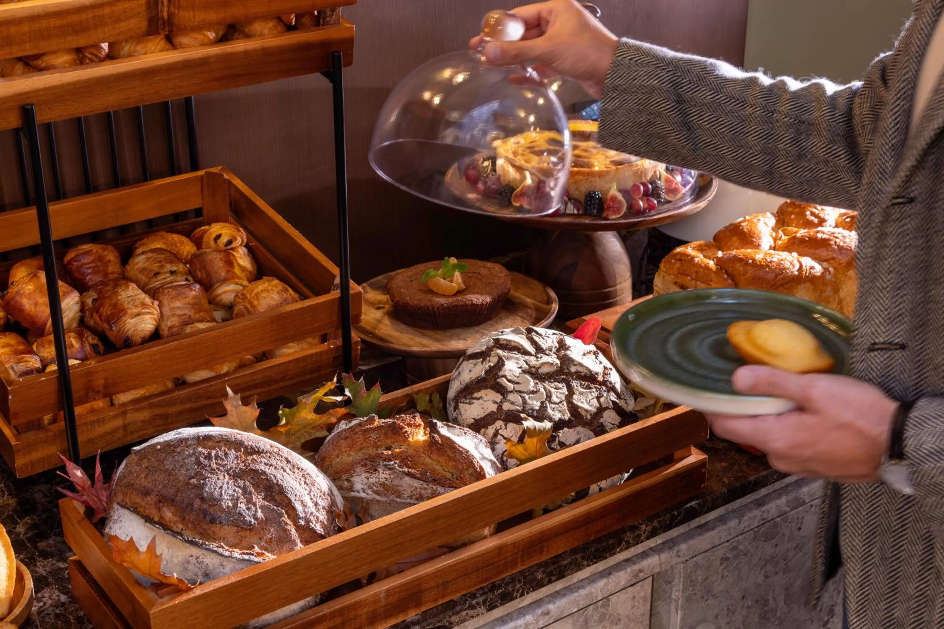 Breakfast in Hôtel L'Ormaie & Spa