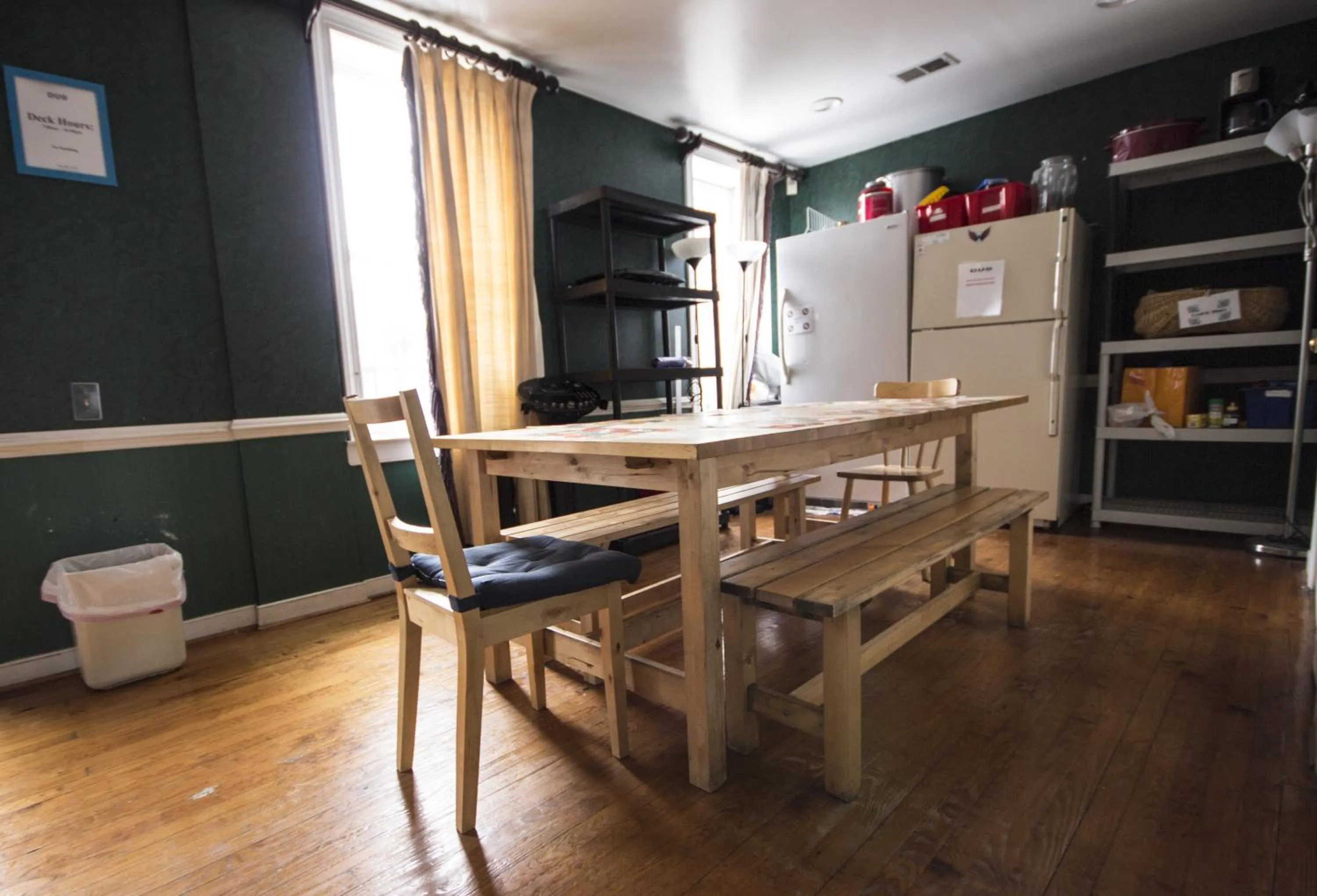 Dining area in Duo Housing