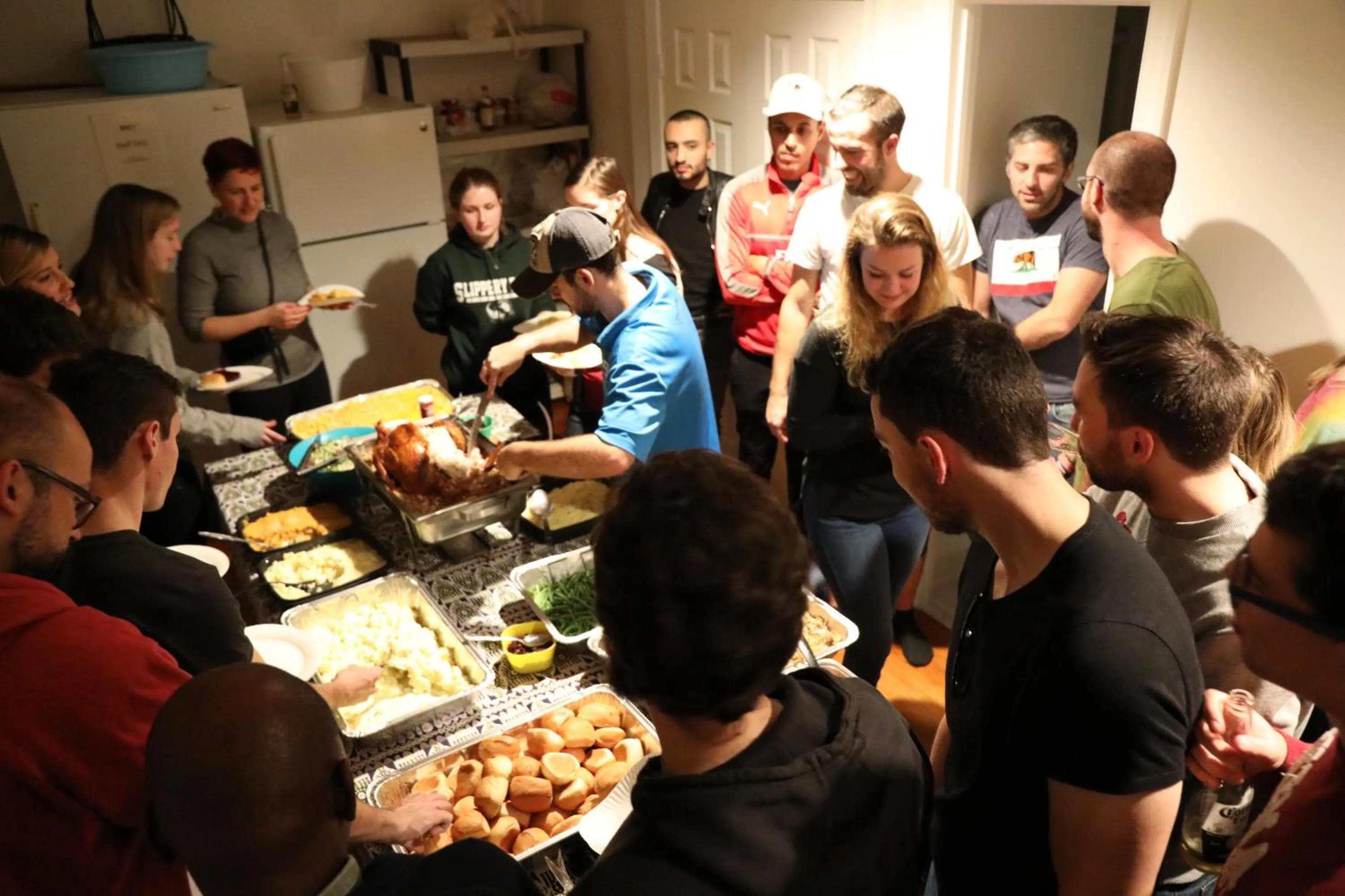 Dining area in Duo Housing