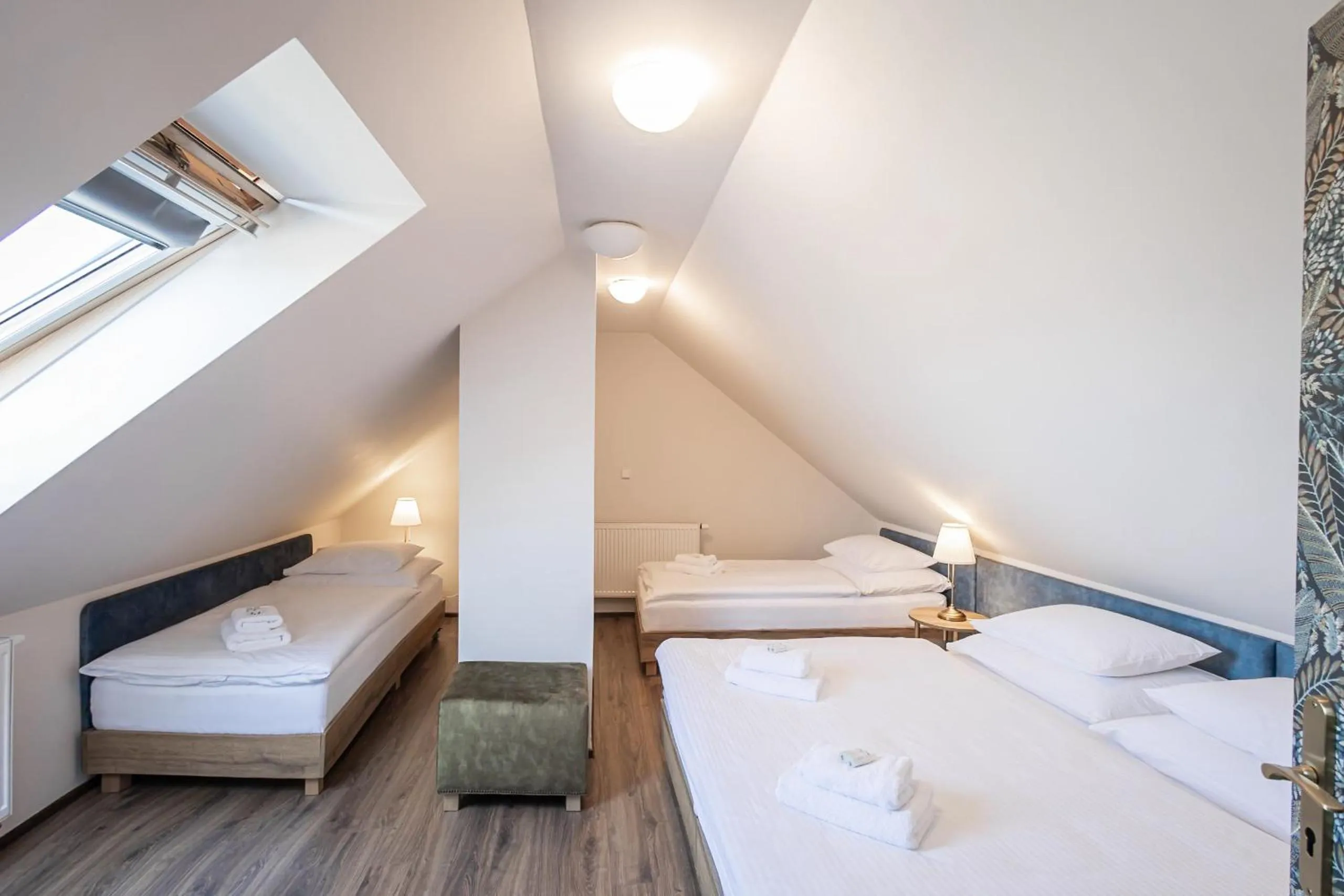 Bed in Hotel Tanzberg Mikulov