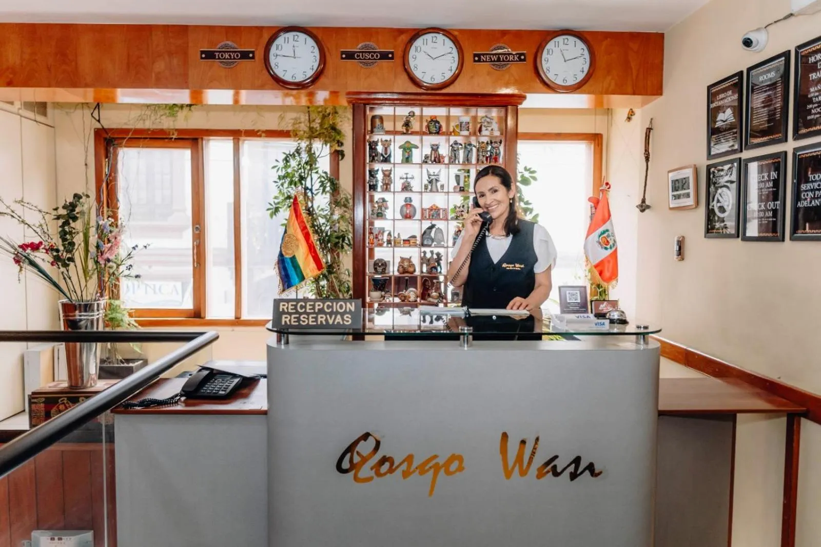 Lobby or reception in Qosqo Wasi