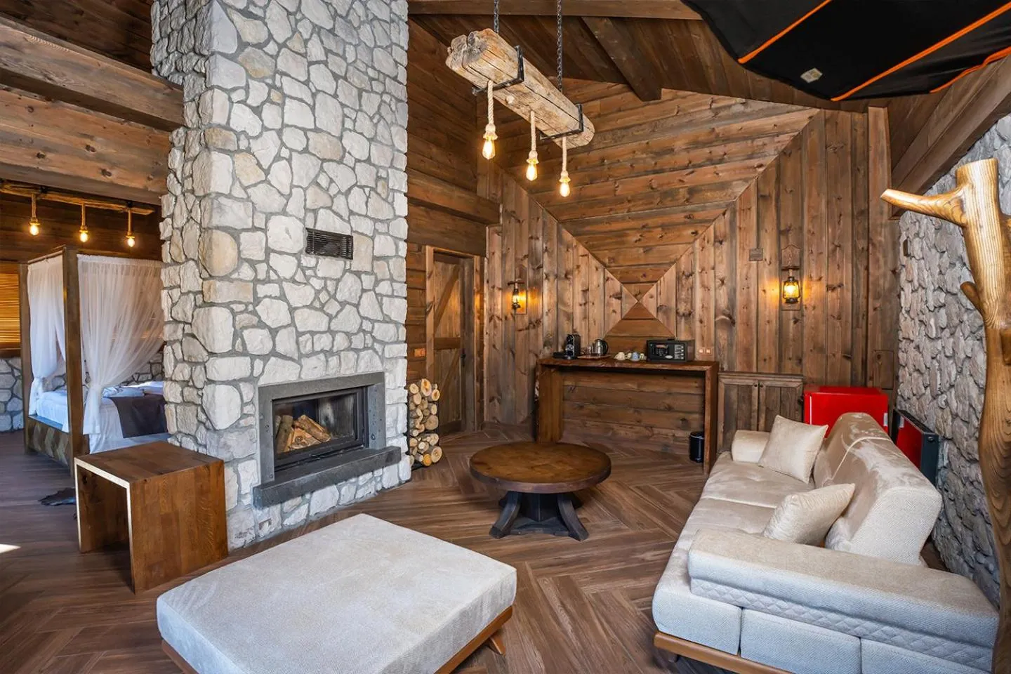 Living room in Bİ ABANT MASALI VİLLAGE HOTEL