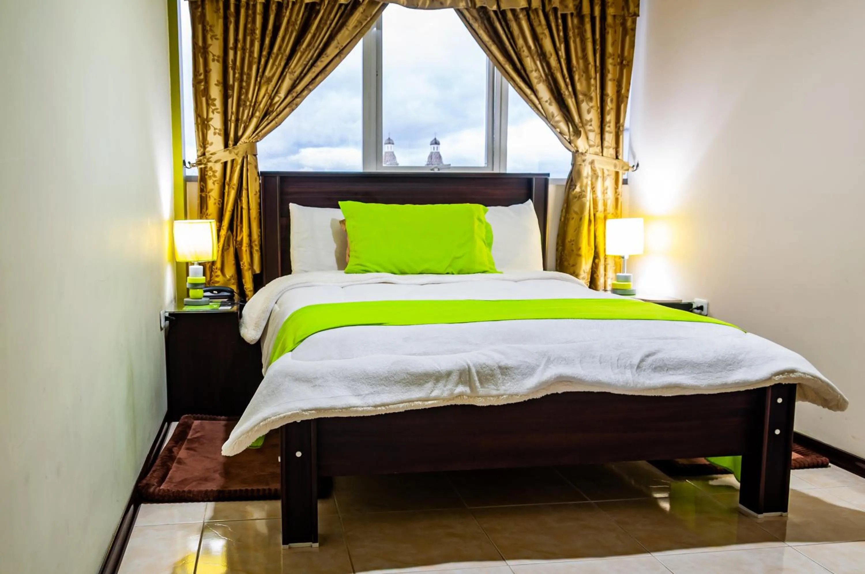 Bed in Hotel Las Gardenias