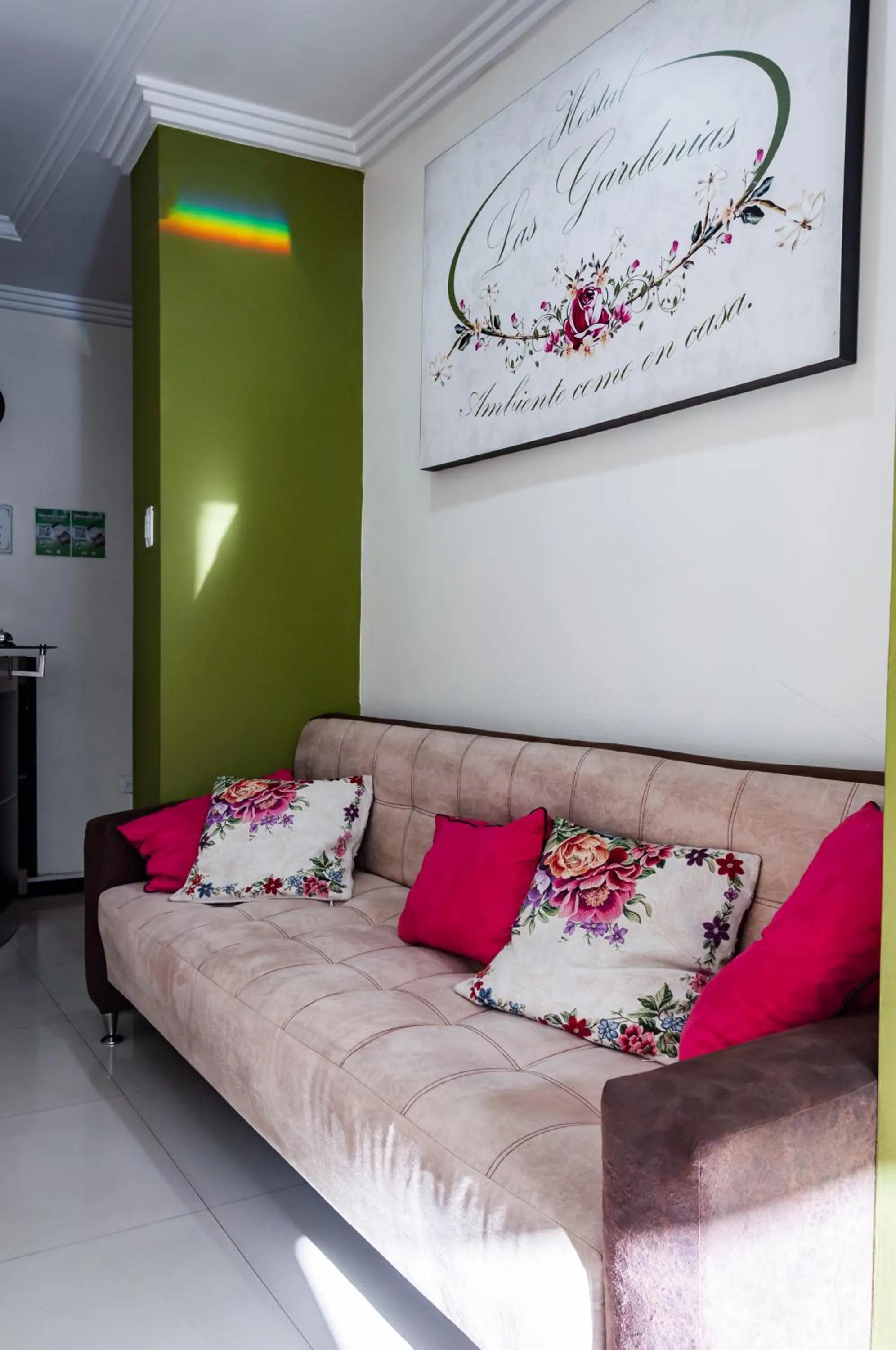 Lobby or reception in Hotel Las Gardenias