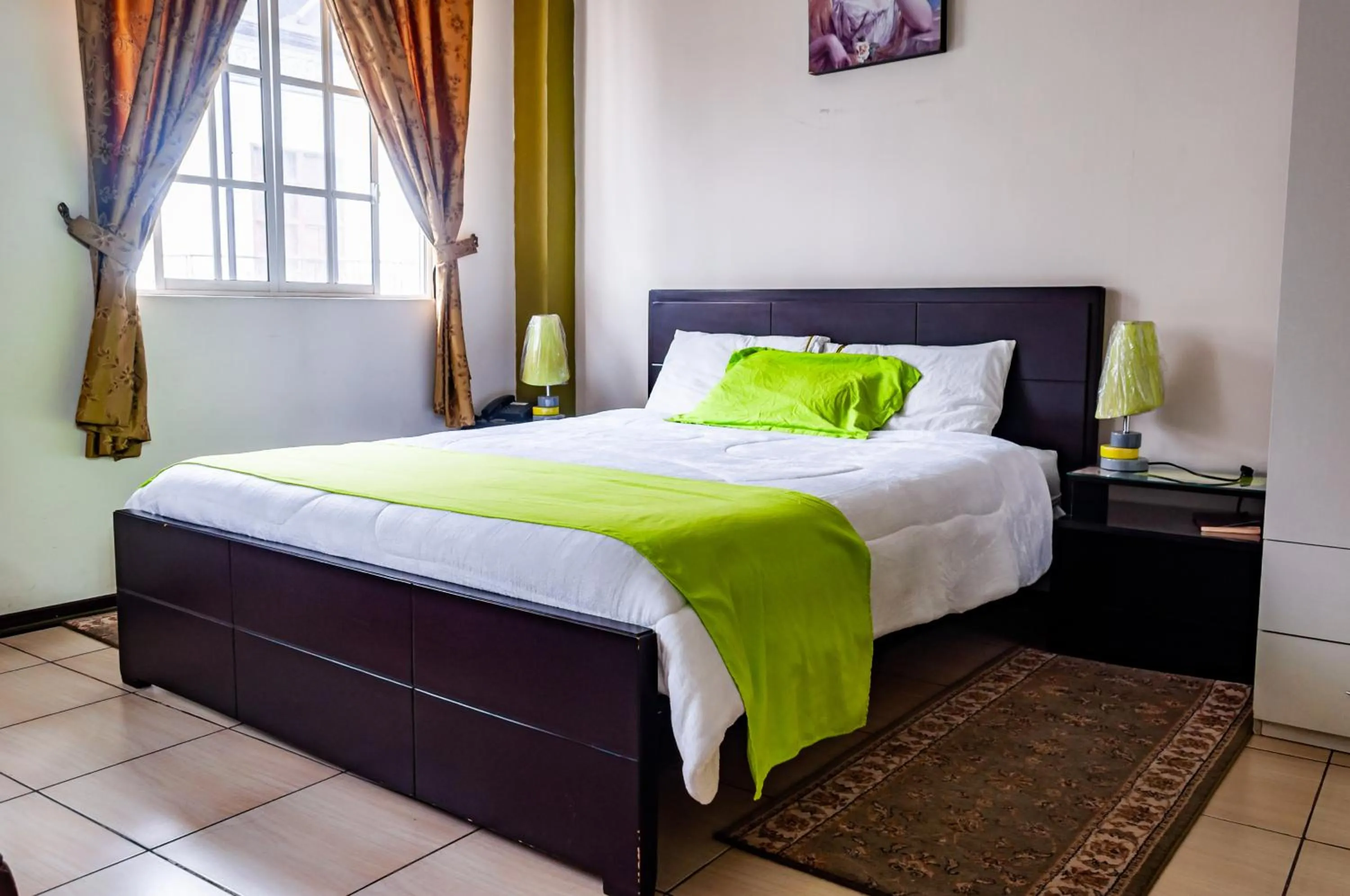 Bed in Hotel Las Gardenias