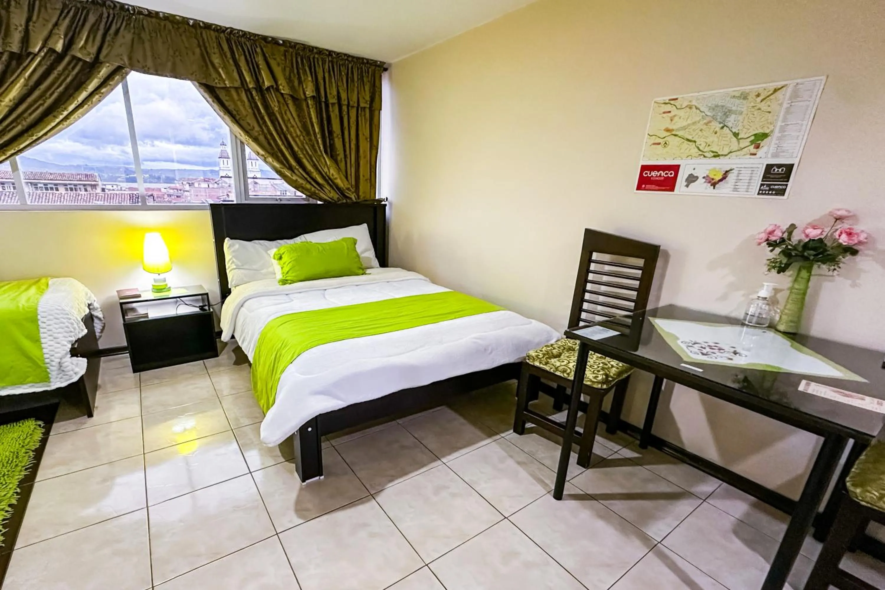 Bed in Hotel Las Gardenias