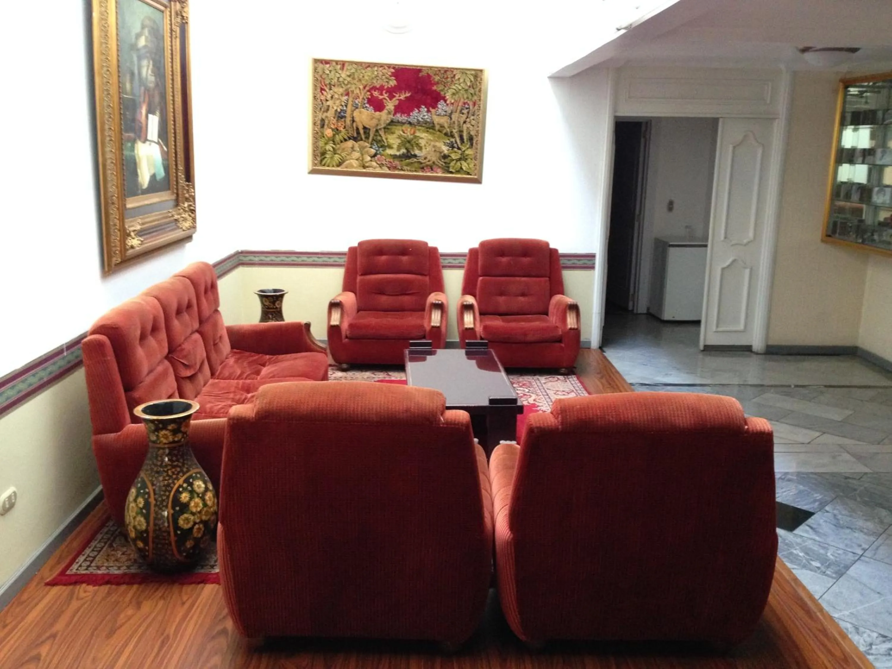 Living room in Hotel Cordero