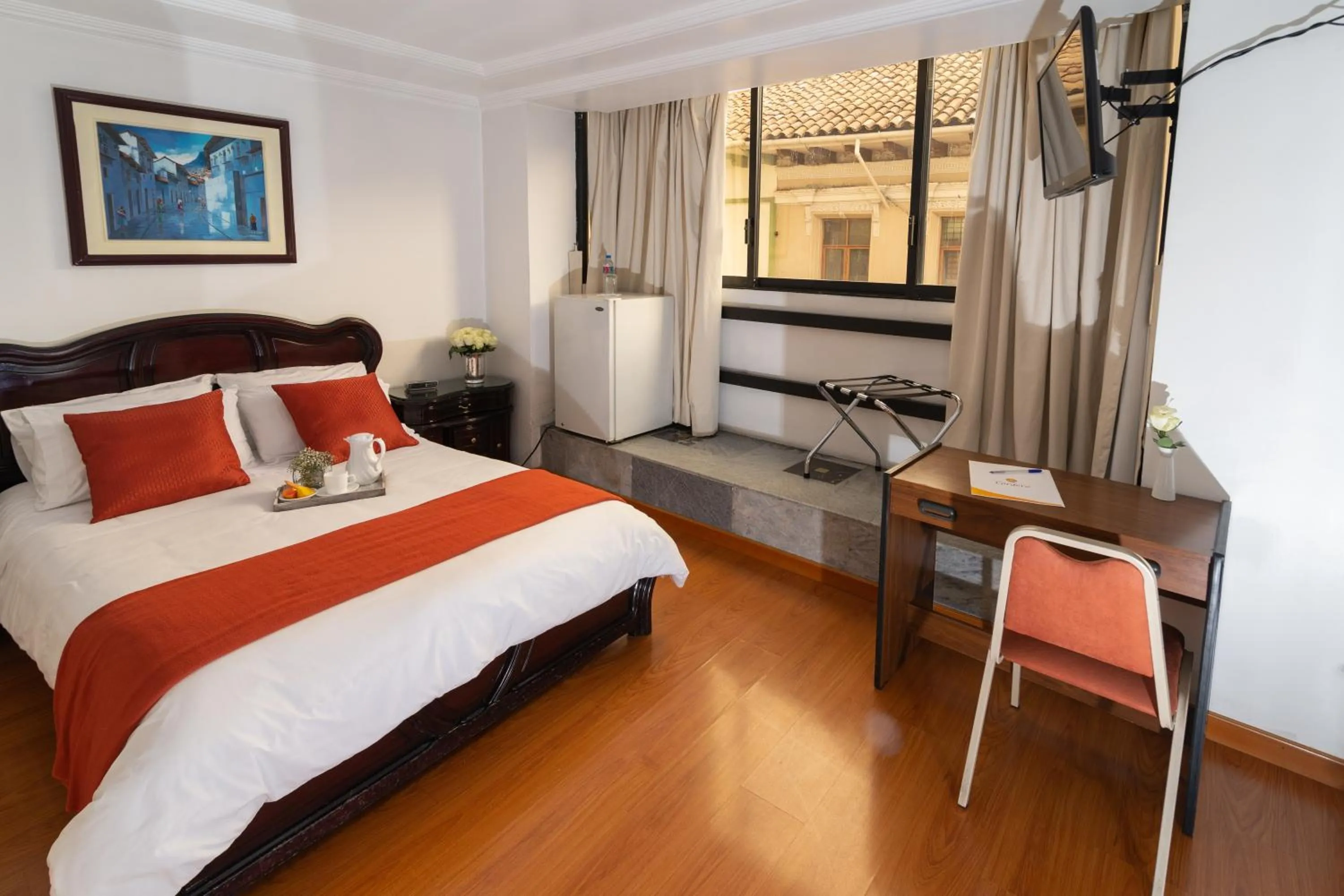 Bed in Hotel Cordero