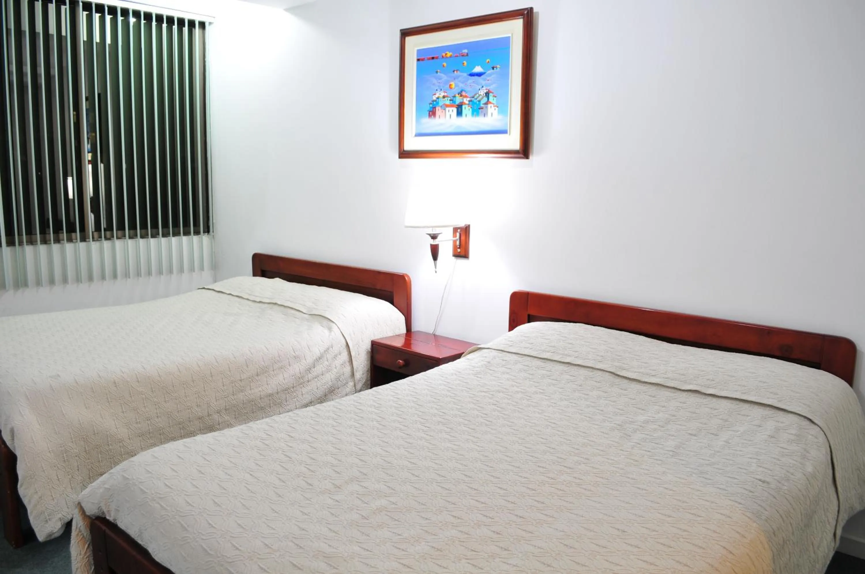 Bed in Hotel Cordero