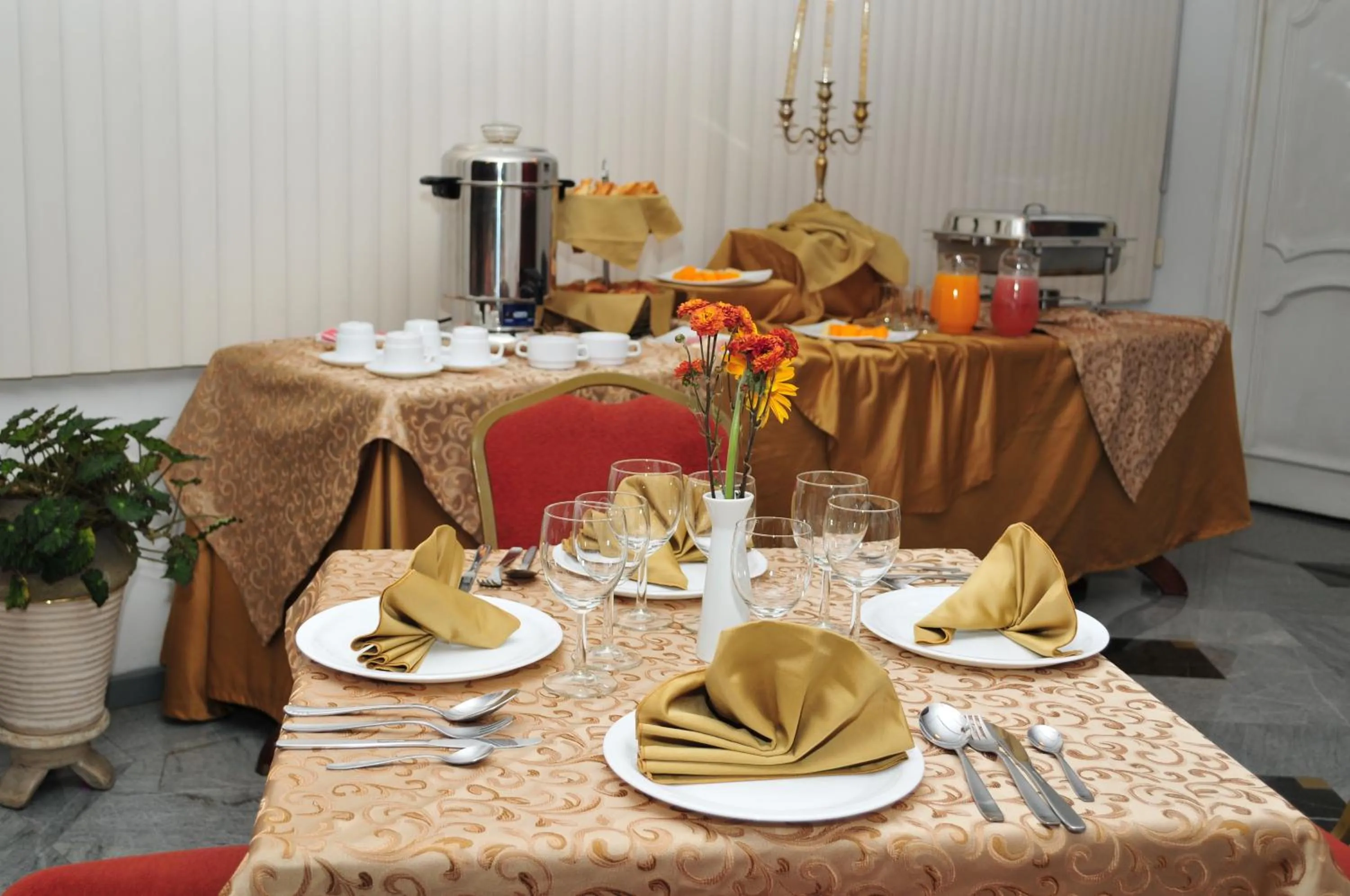 Buffet breakfast in Hotel Cordero