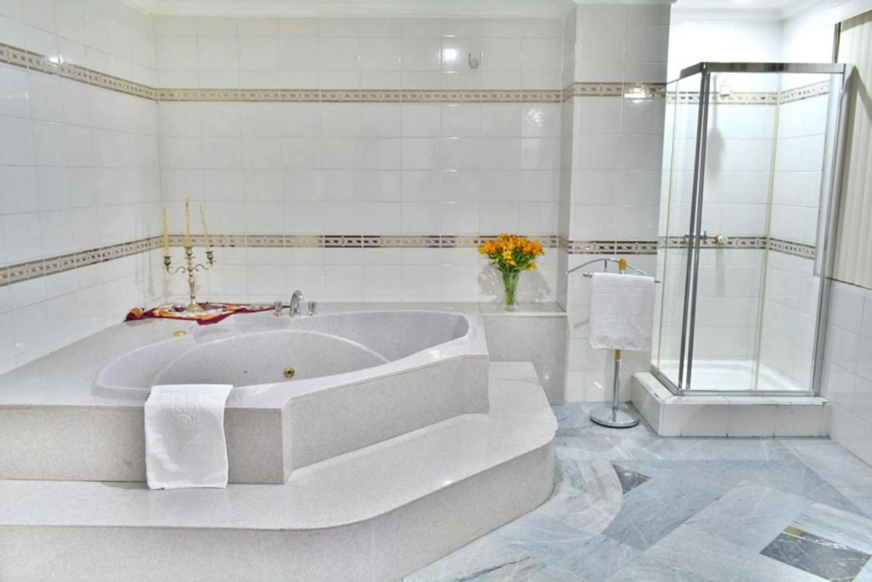 Bathroom in Hotel Cordero