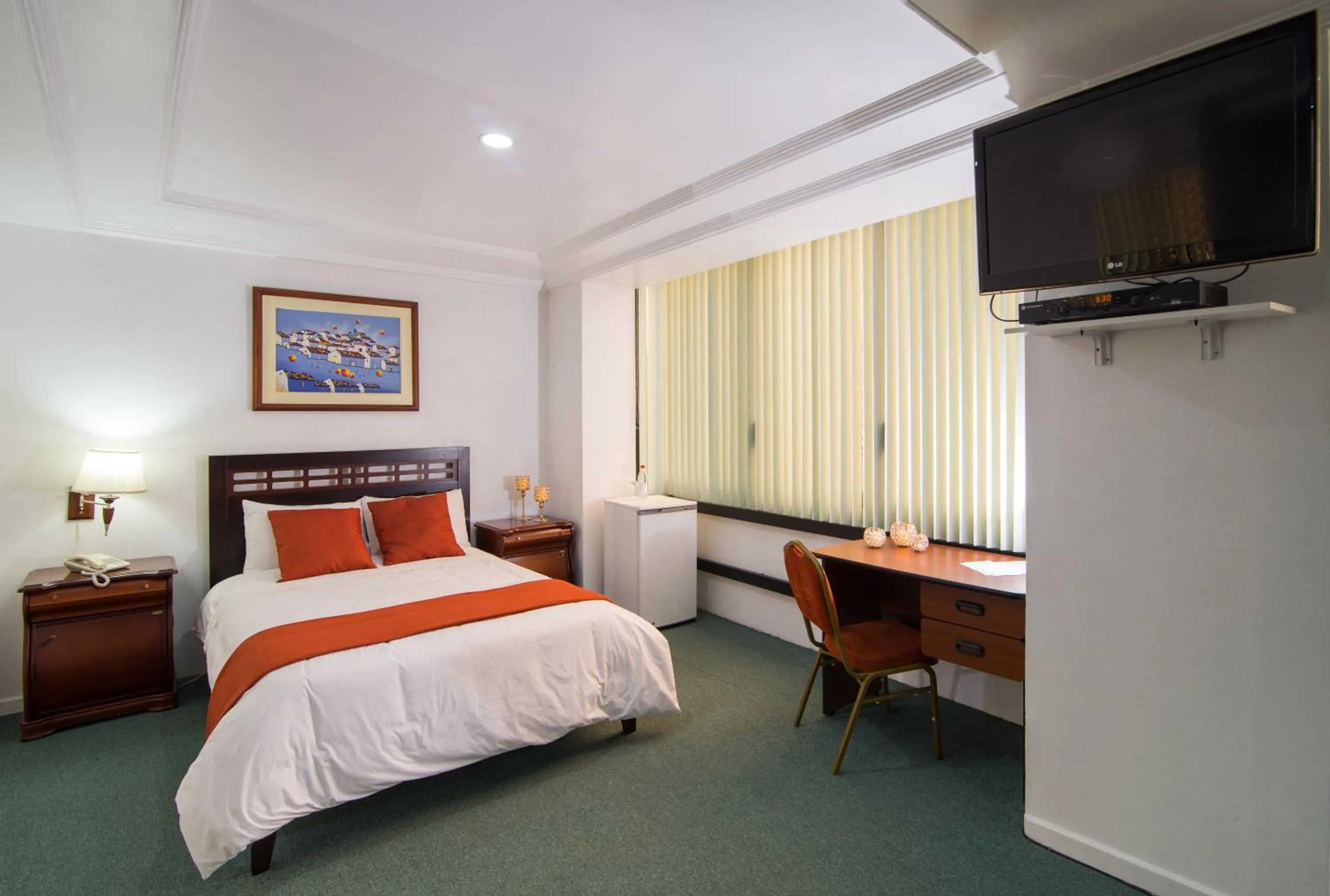 Bed in Hotel Cordero