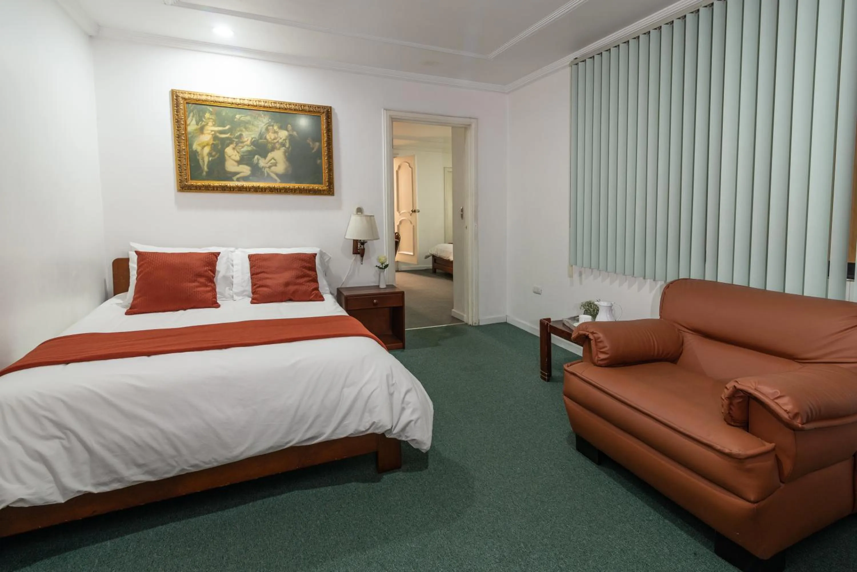 Bed in Hotel Cordero