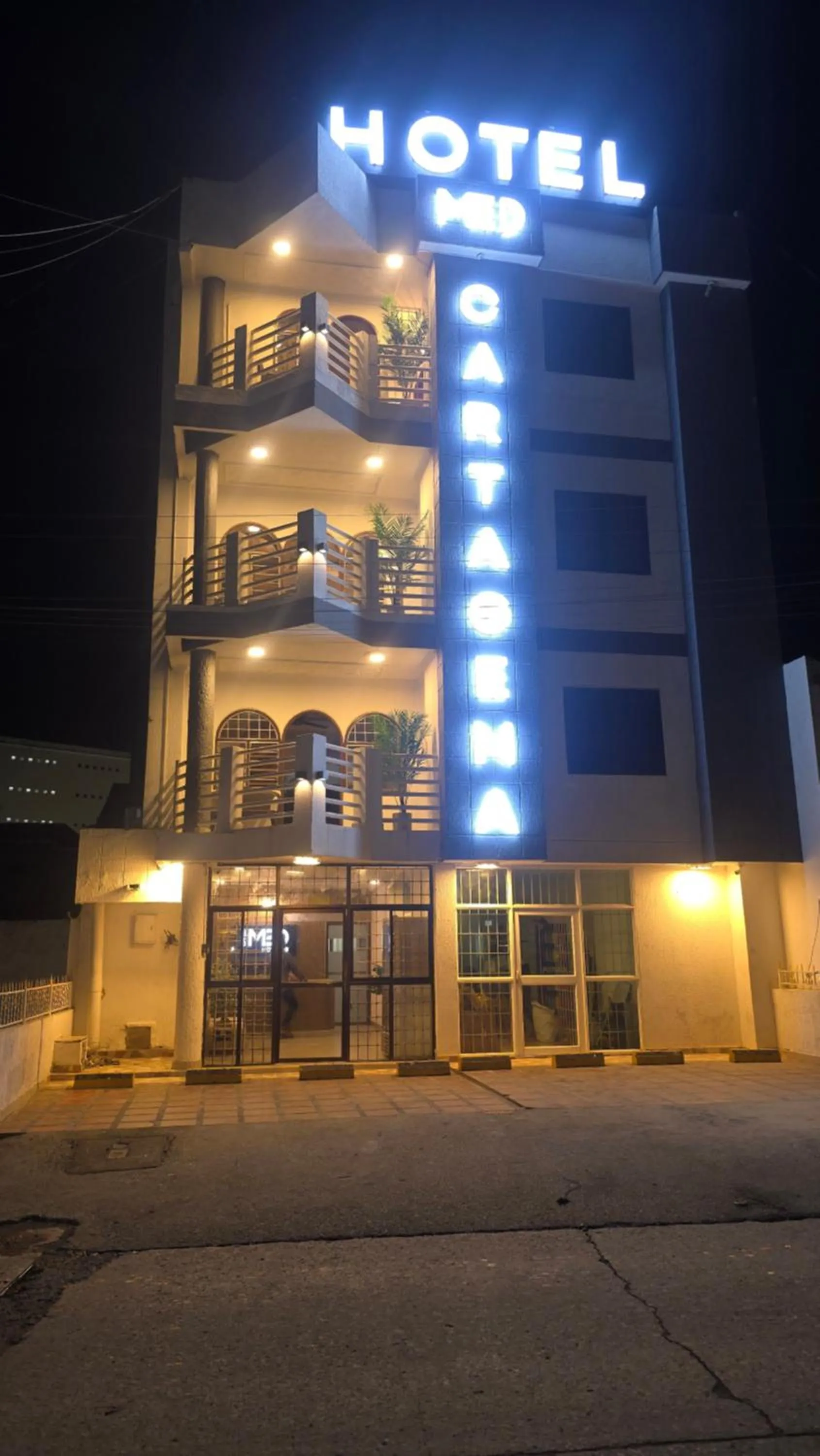 Property building in Hotel Med Cartagena