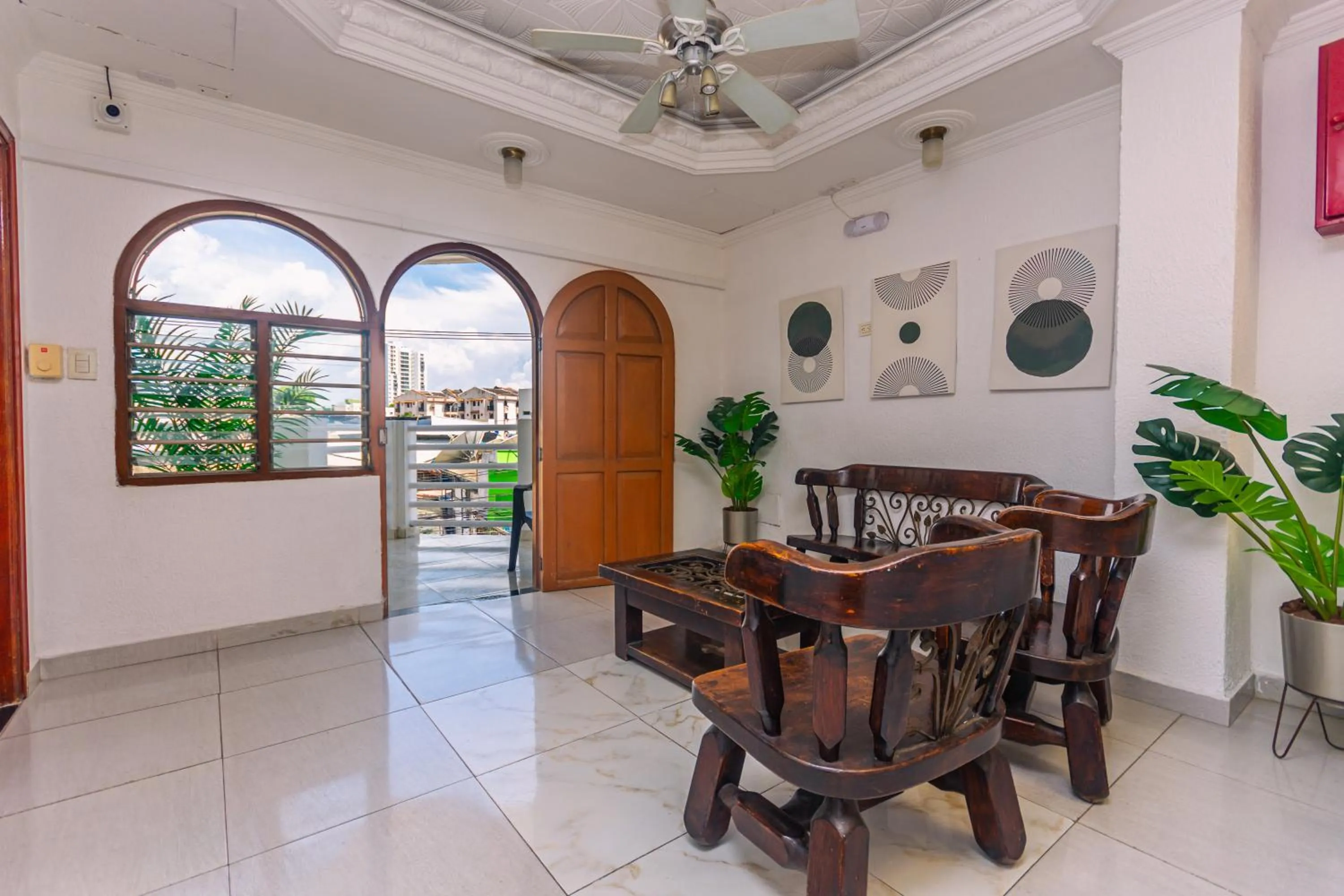 Decorative detail in Hotel Med Cartagena