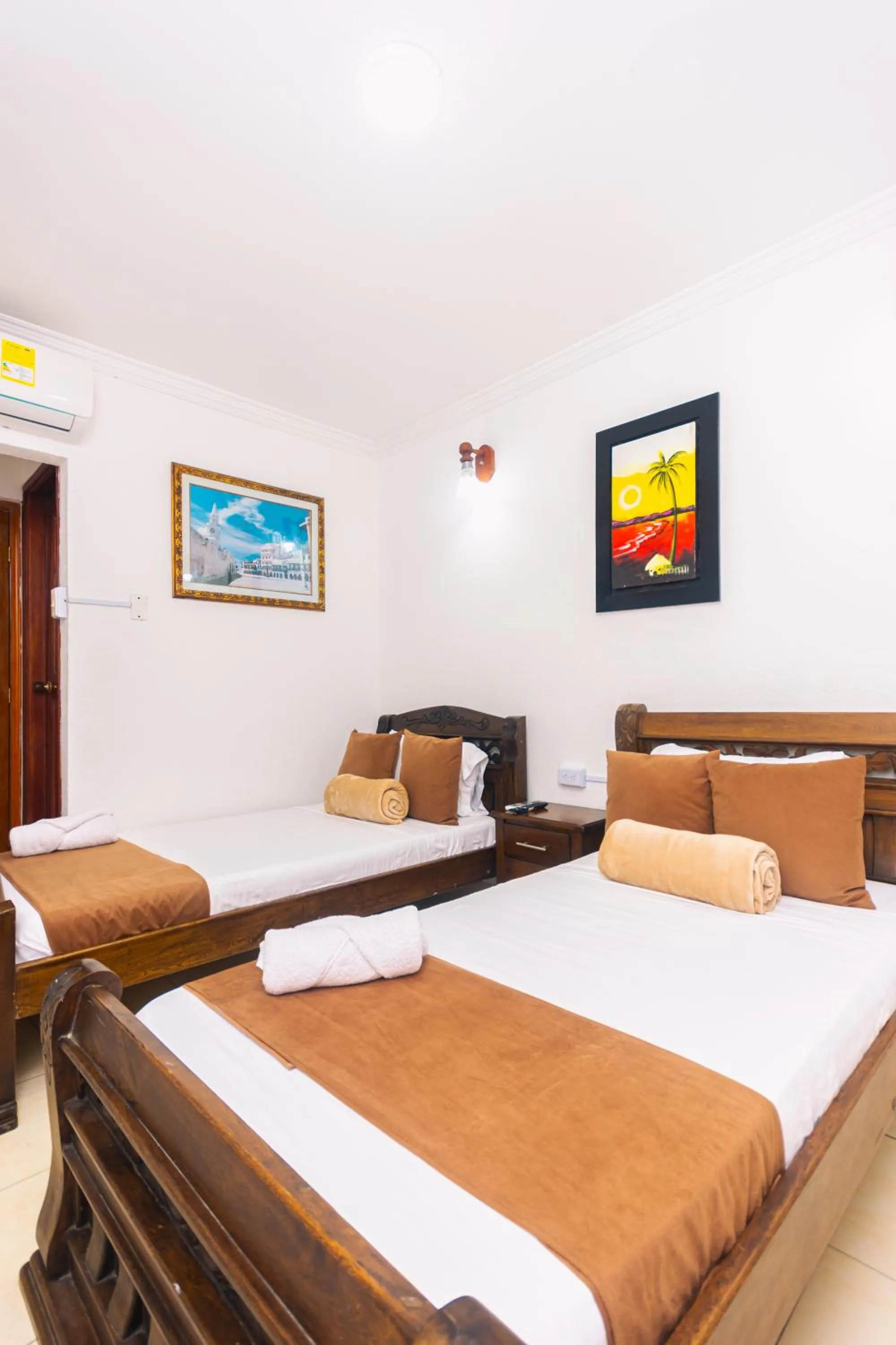 Bed in Hotel Med Cartagena