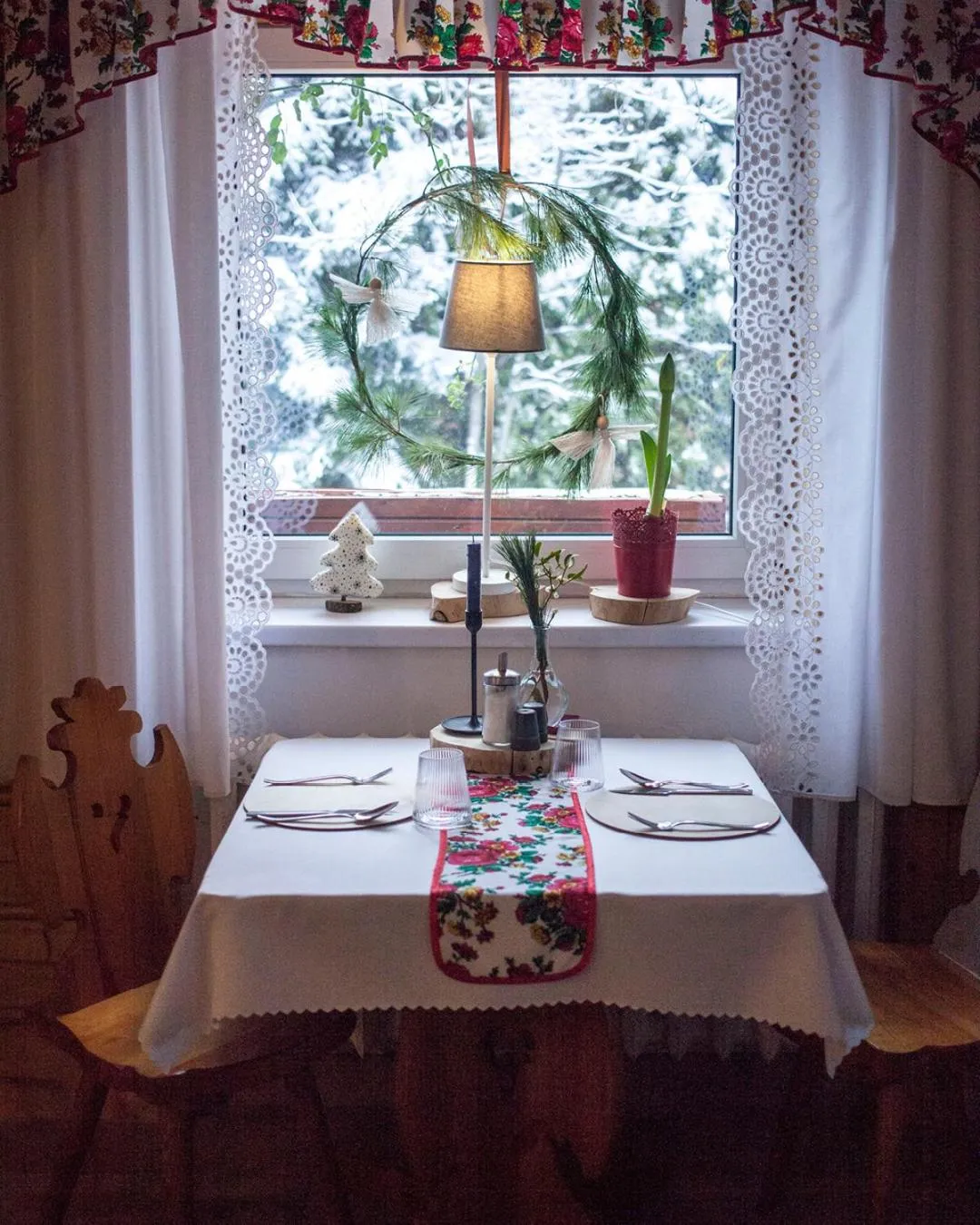 Dining area in Zwijaczówka