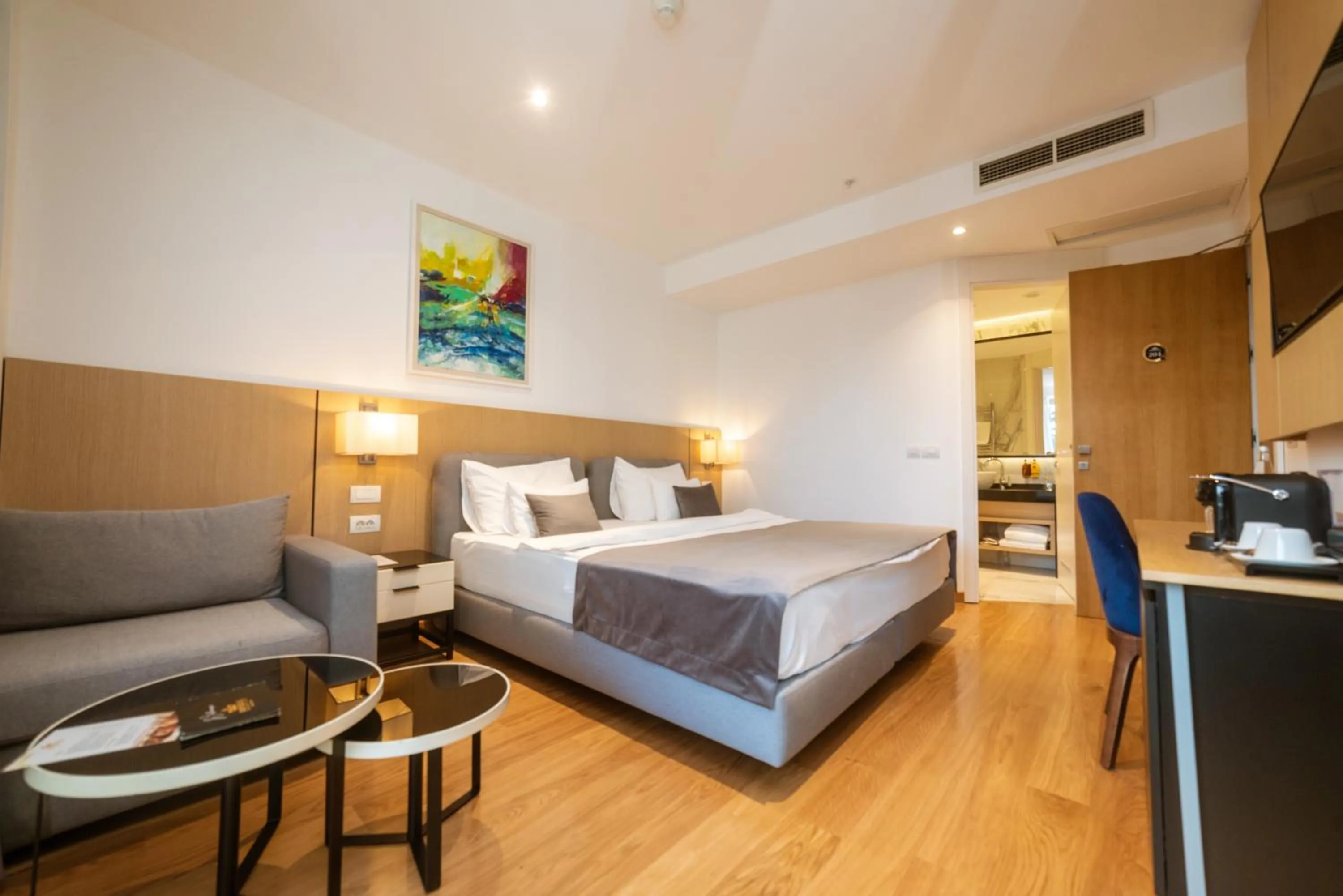 Bed in Hotel Imperial Conference & Spa