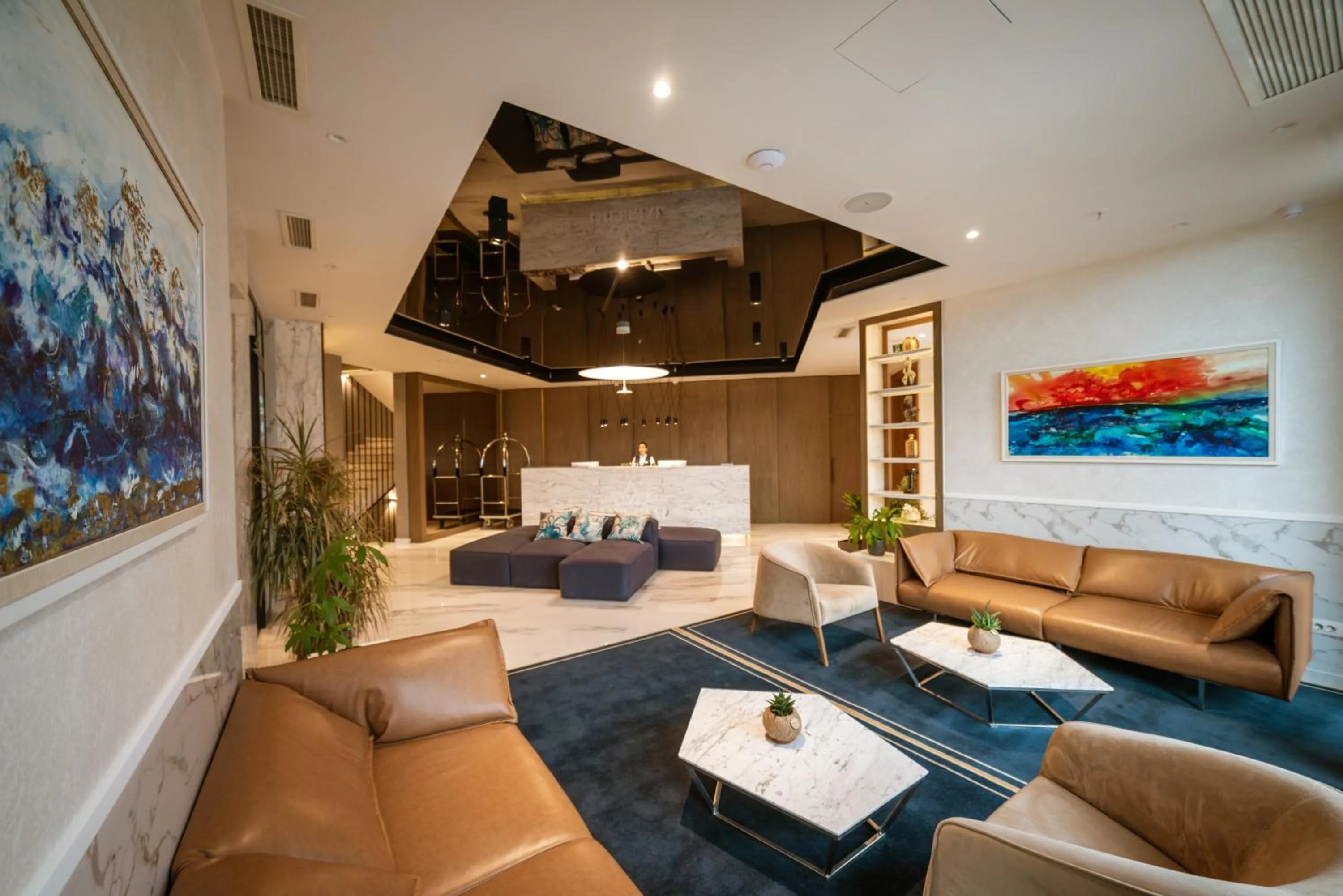 Lobby or reception in Hotel Imperial Conference & Spa