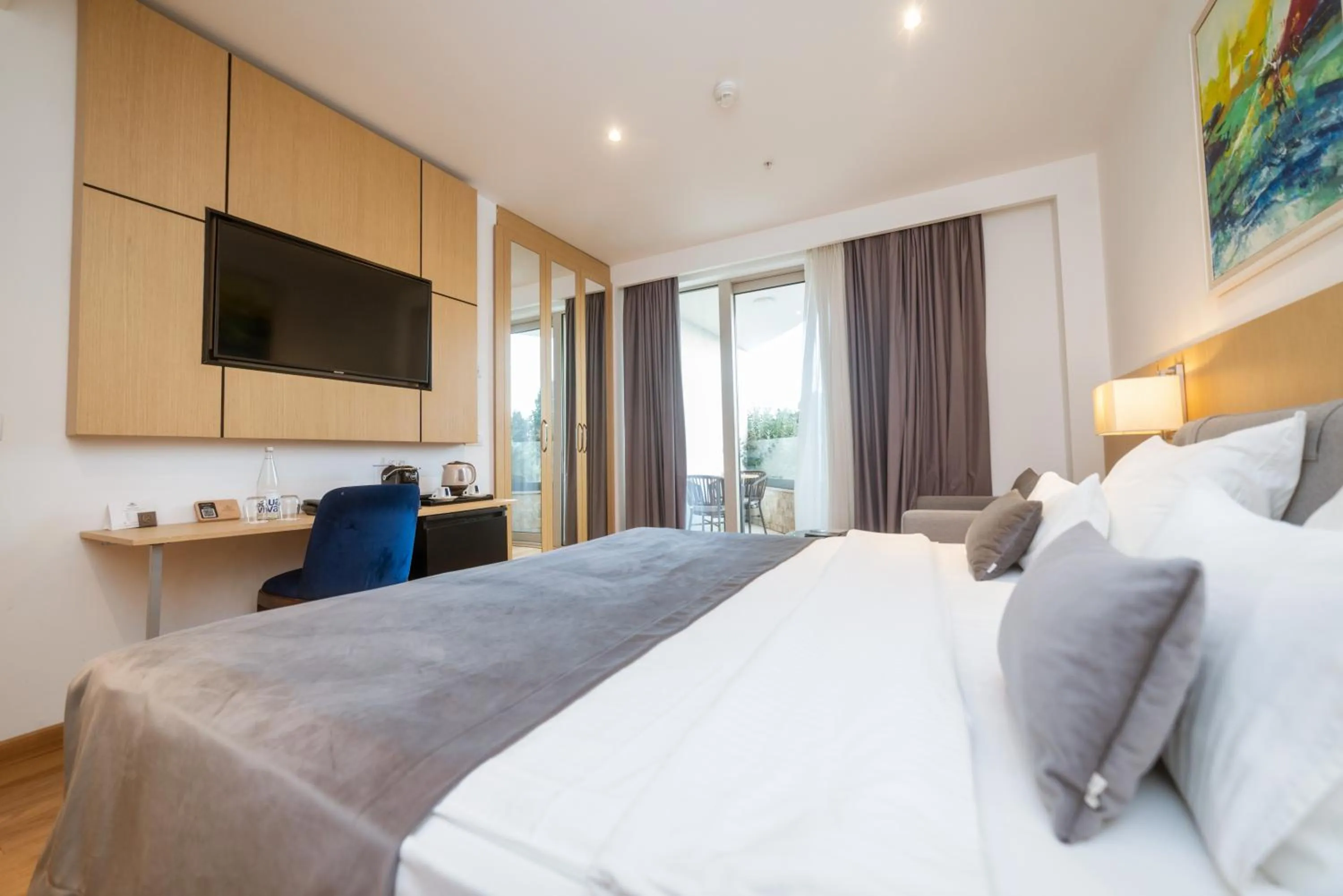 Bed in Hotel Imperial Conference & Spa