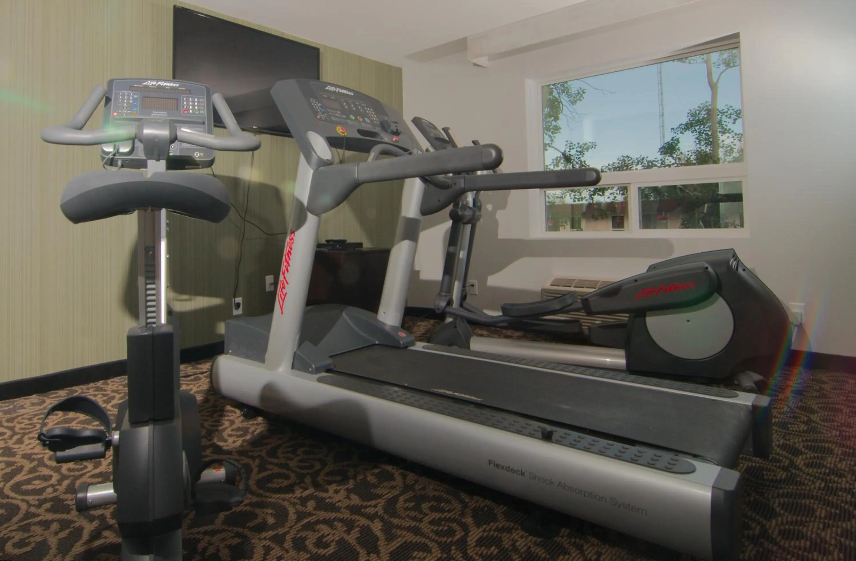 Fitness centre/facilities in Paradise Inn and Suites Redwater