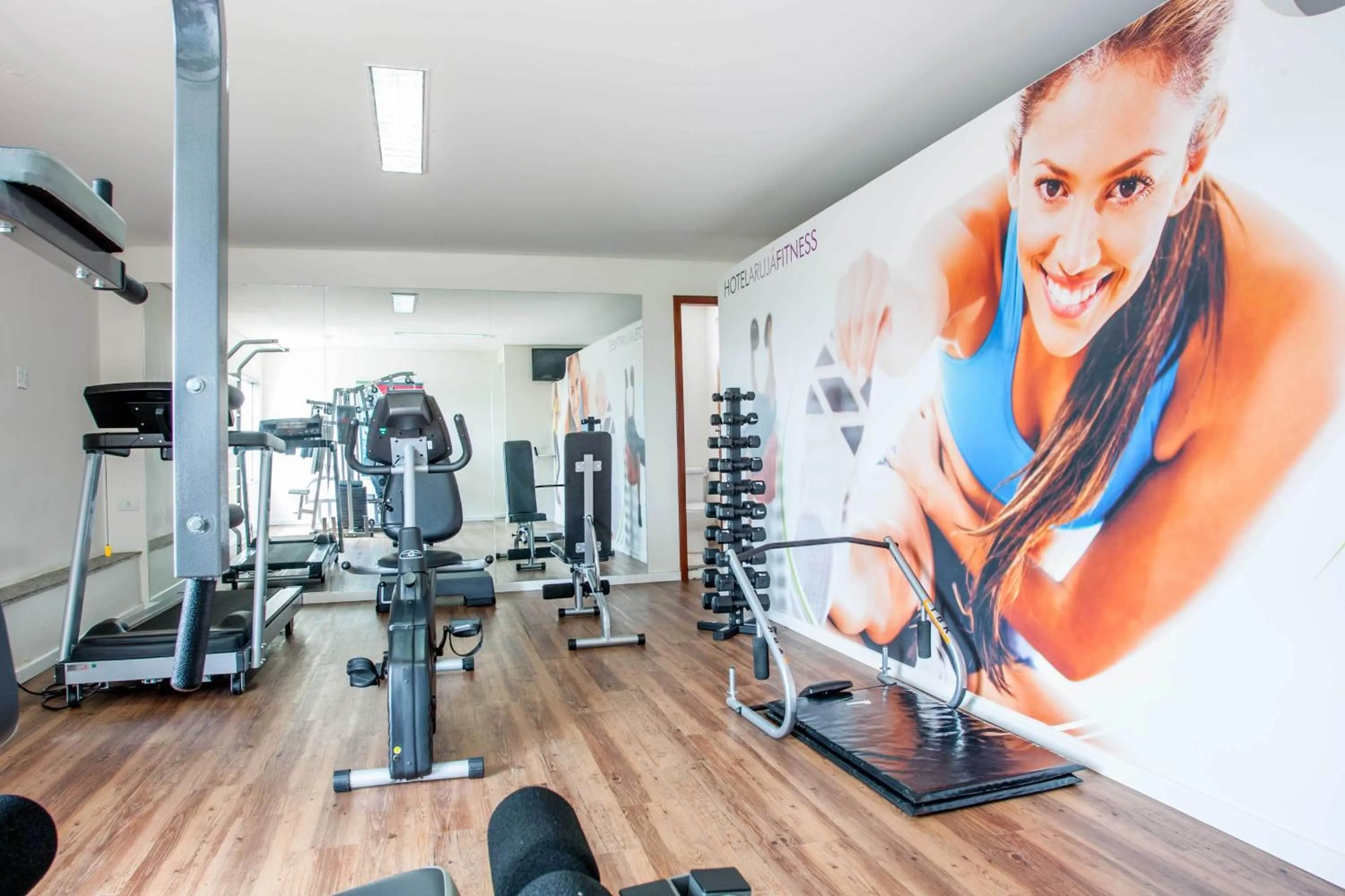Fitness centre/facilities in Hotel Arujá