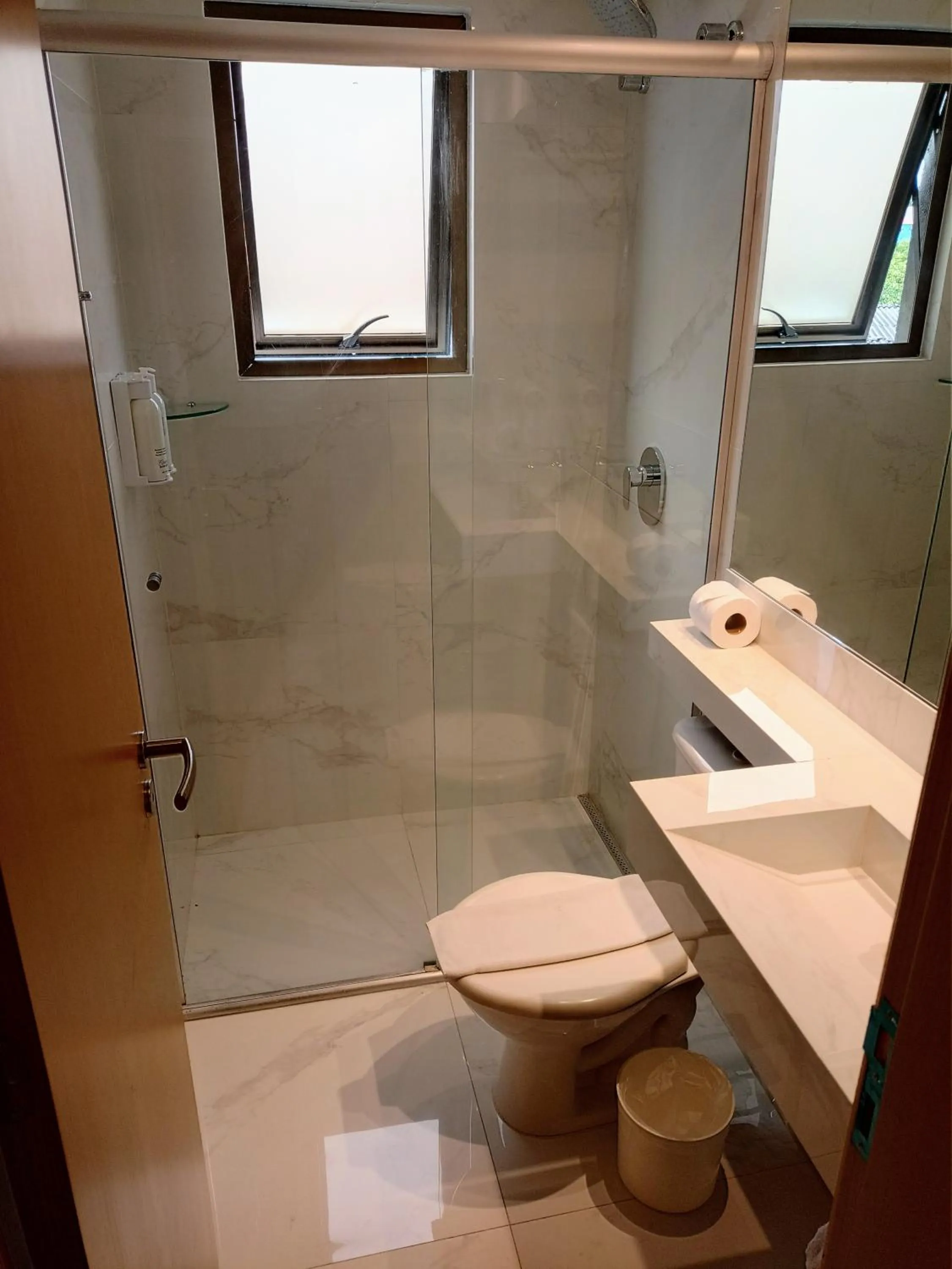 Toilet in Hotel Arujá