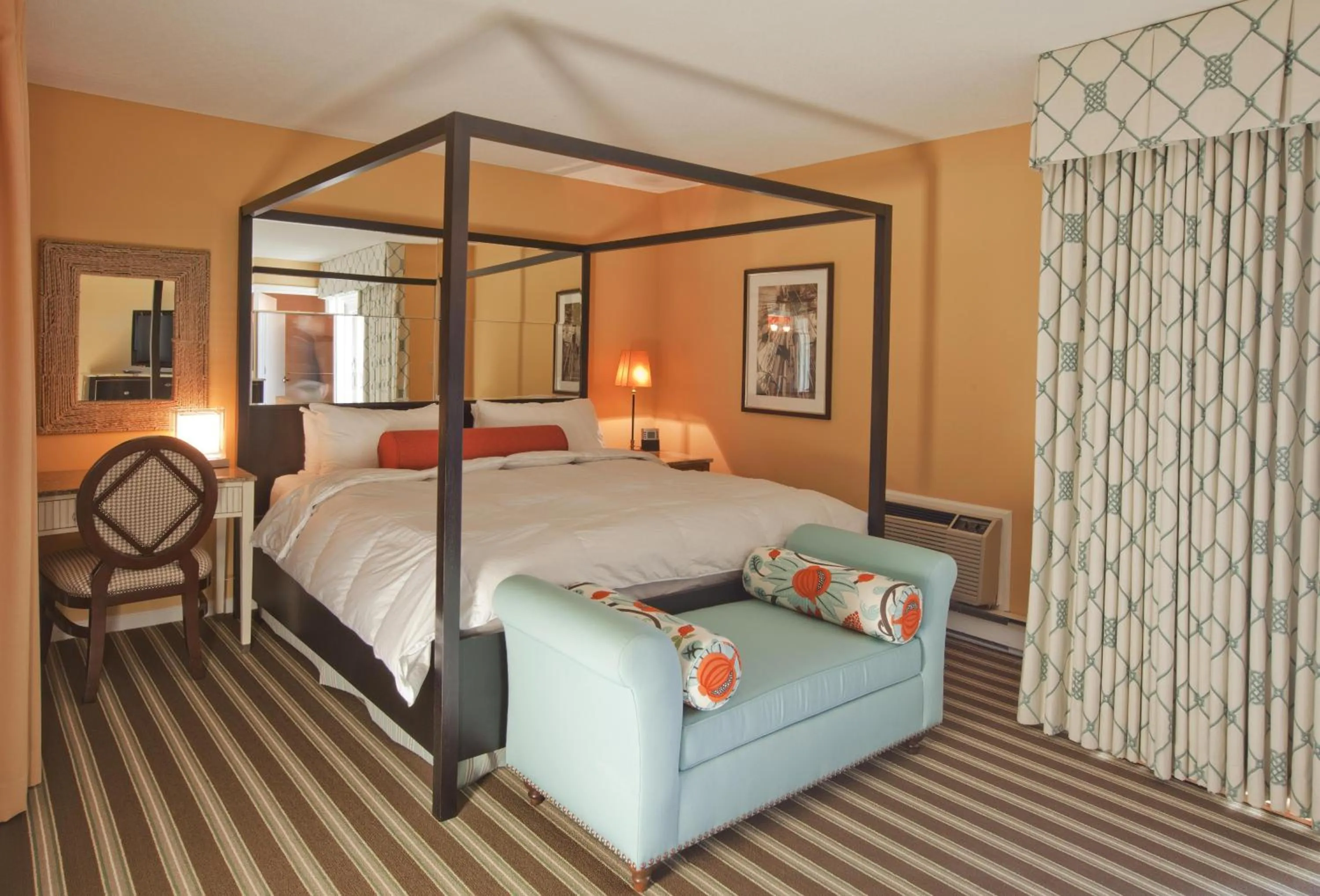 Bedroom, Bed in The Mansion at Ocean Edge Resort & Golf Club