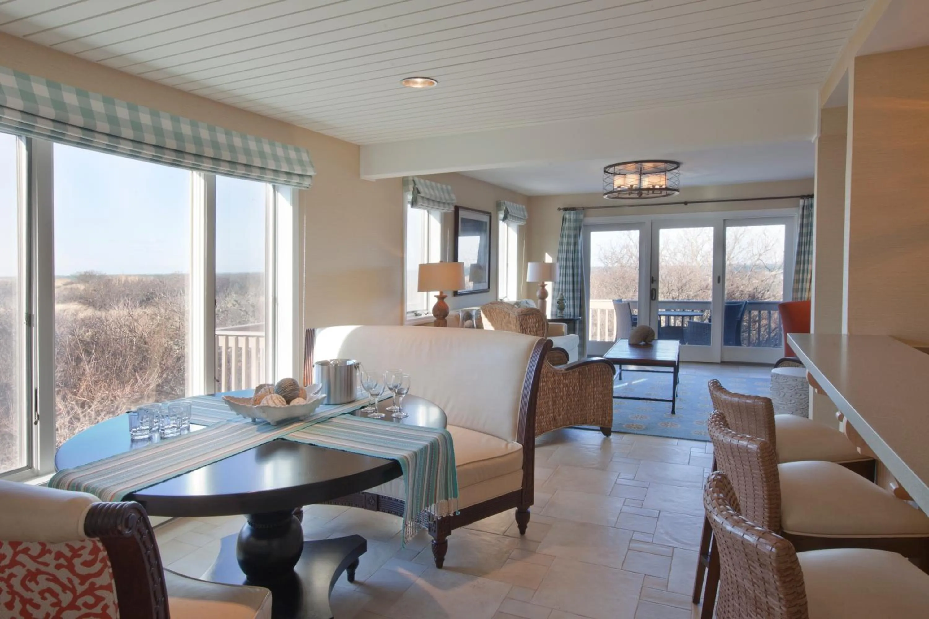 Dining area in The Mansion at Ocean Edge Resort & Golf Club