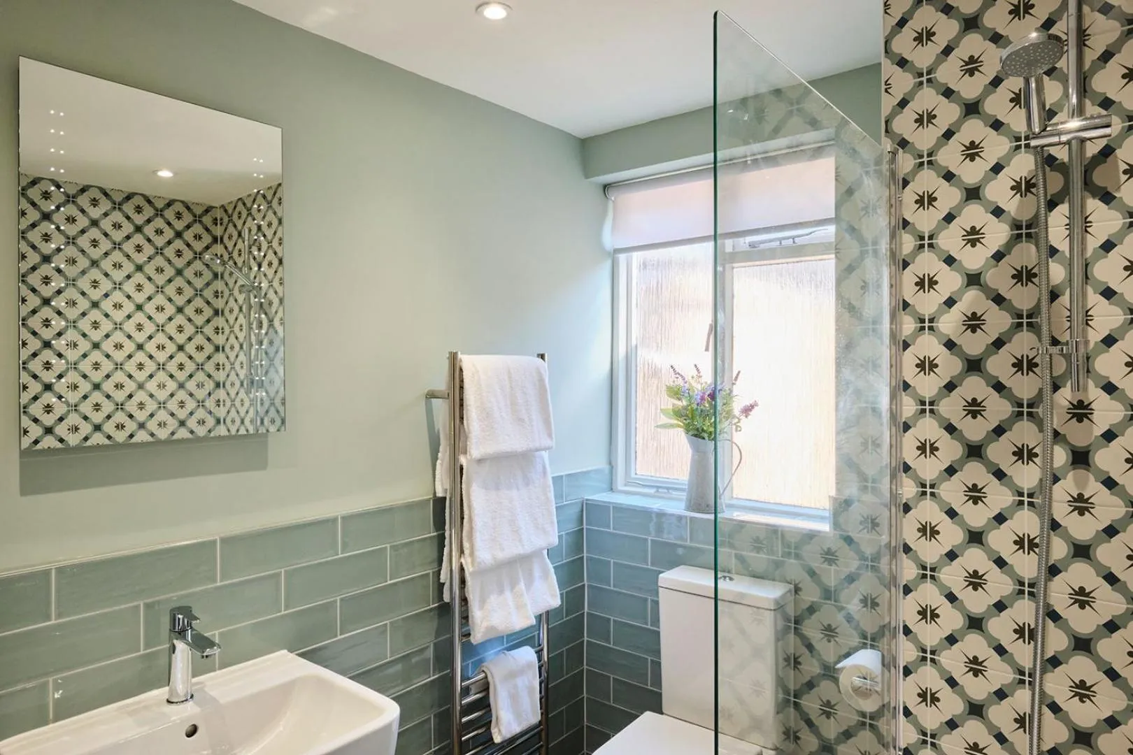 Shower in Stratton House Hotel & Spa