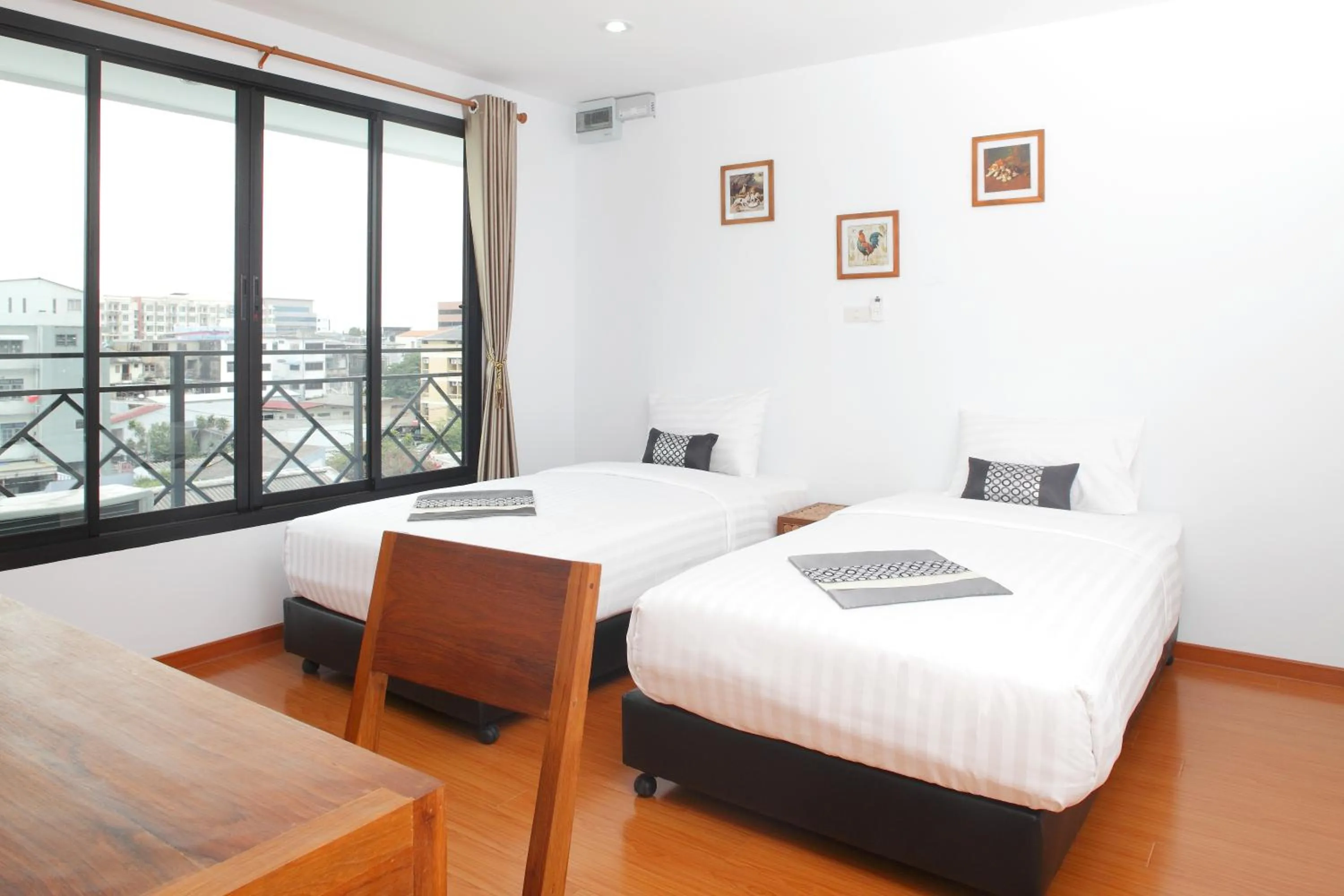 Bedroom, Bed in Double DD House at MRT Sutthisarn