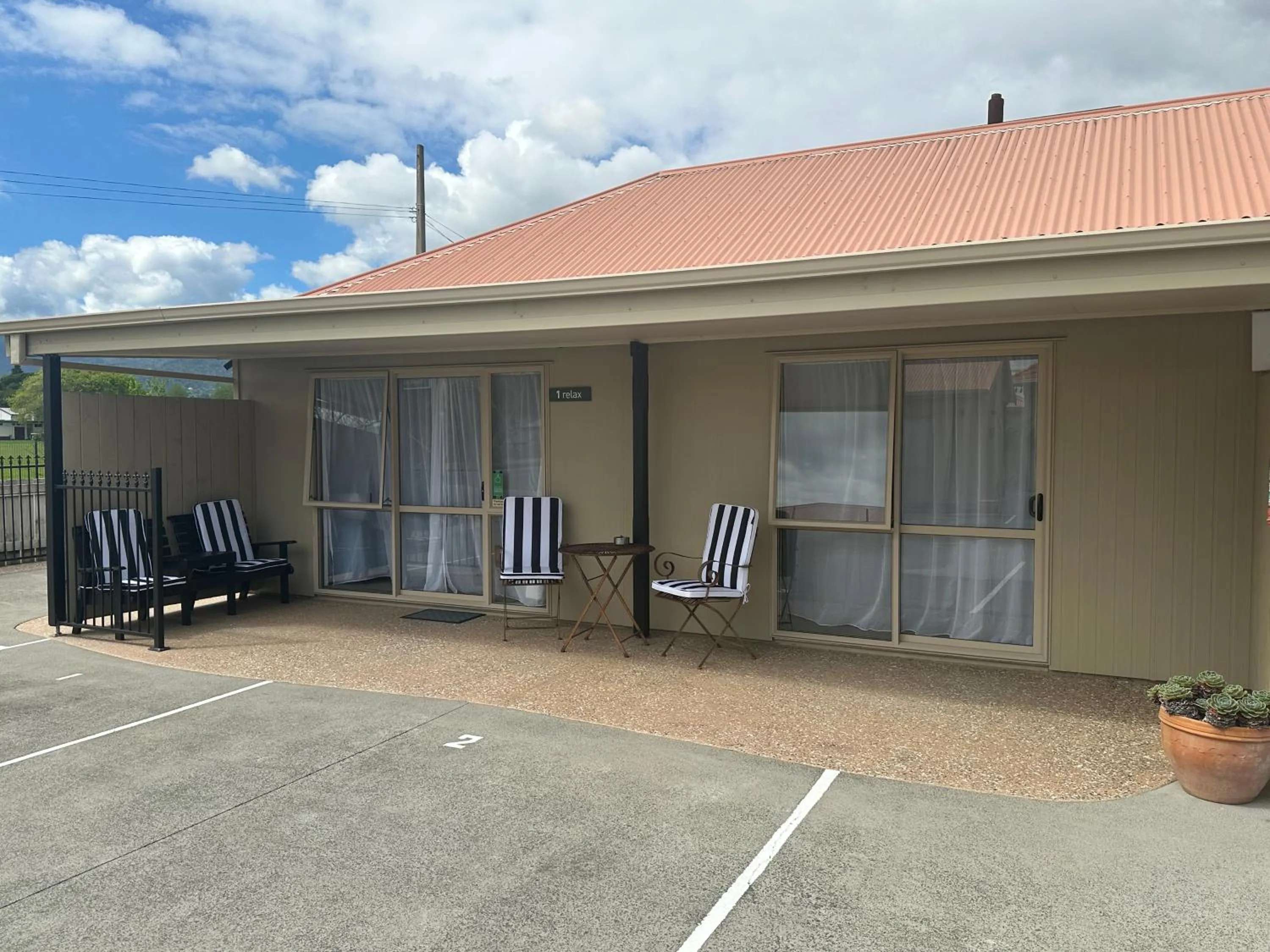 Property building in The Olive Motel