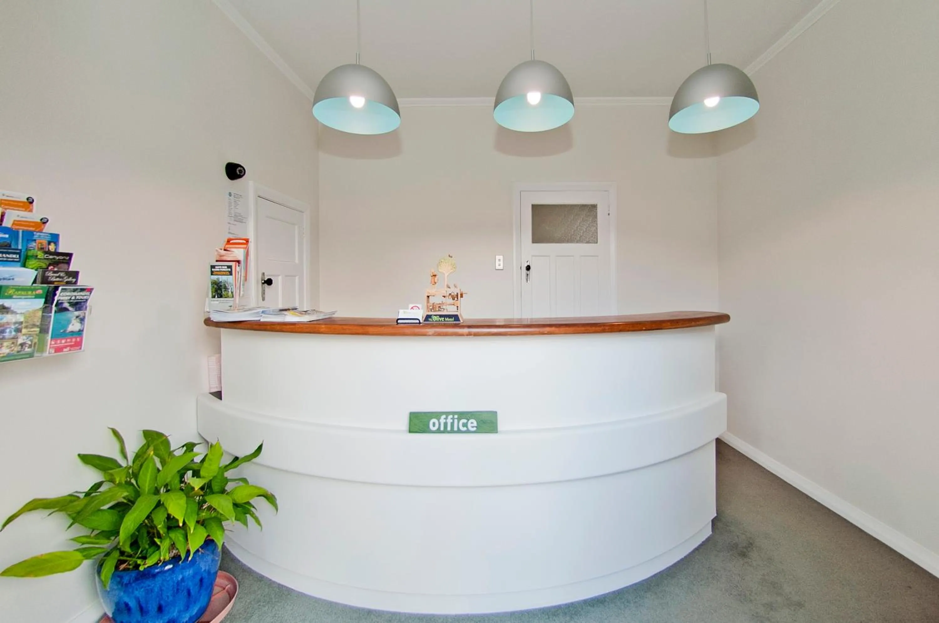 Facade/entrance in The Olive Motel