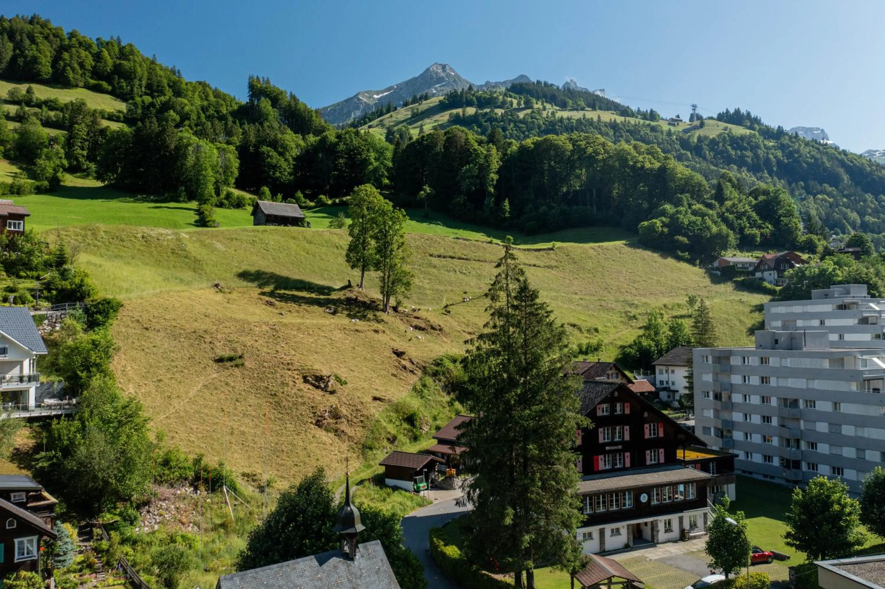 Property building in Engelberg Youth Hostel