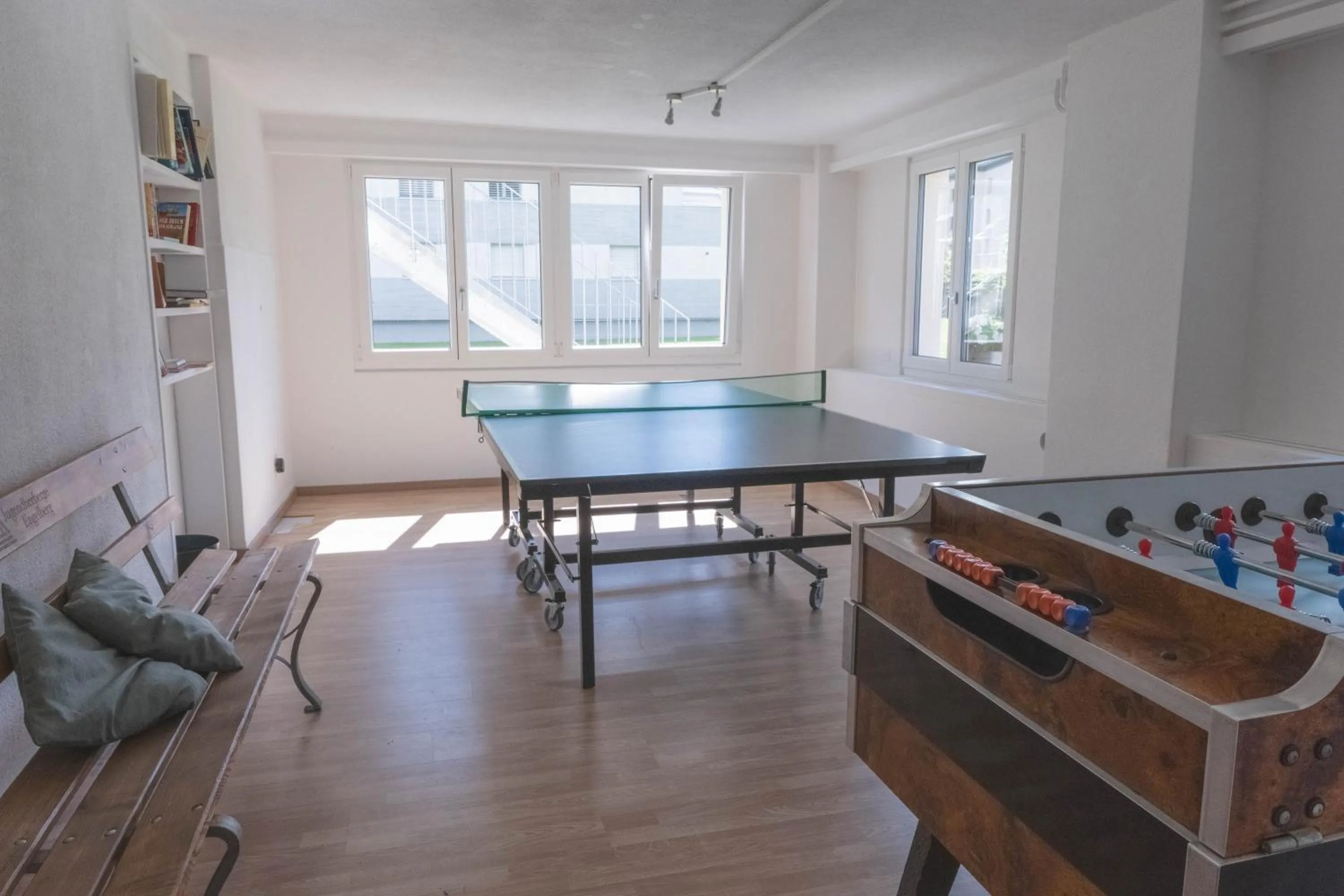 Game Room in Engelberg Youth Hostel