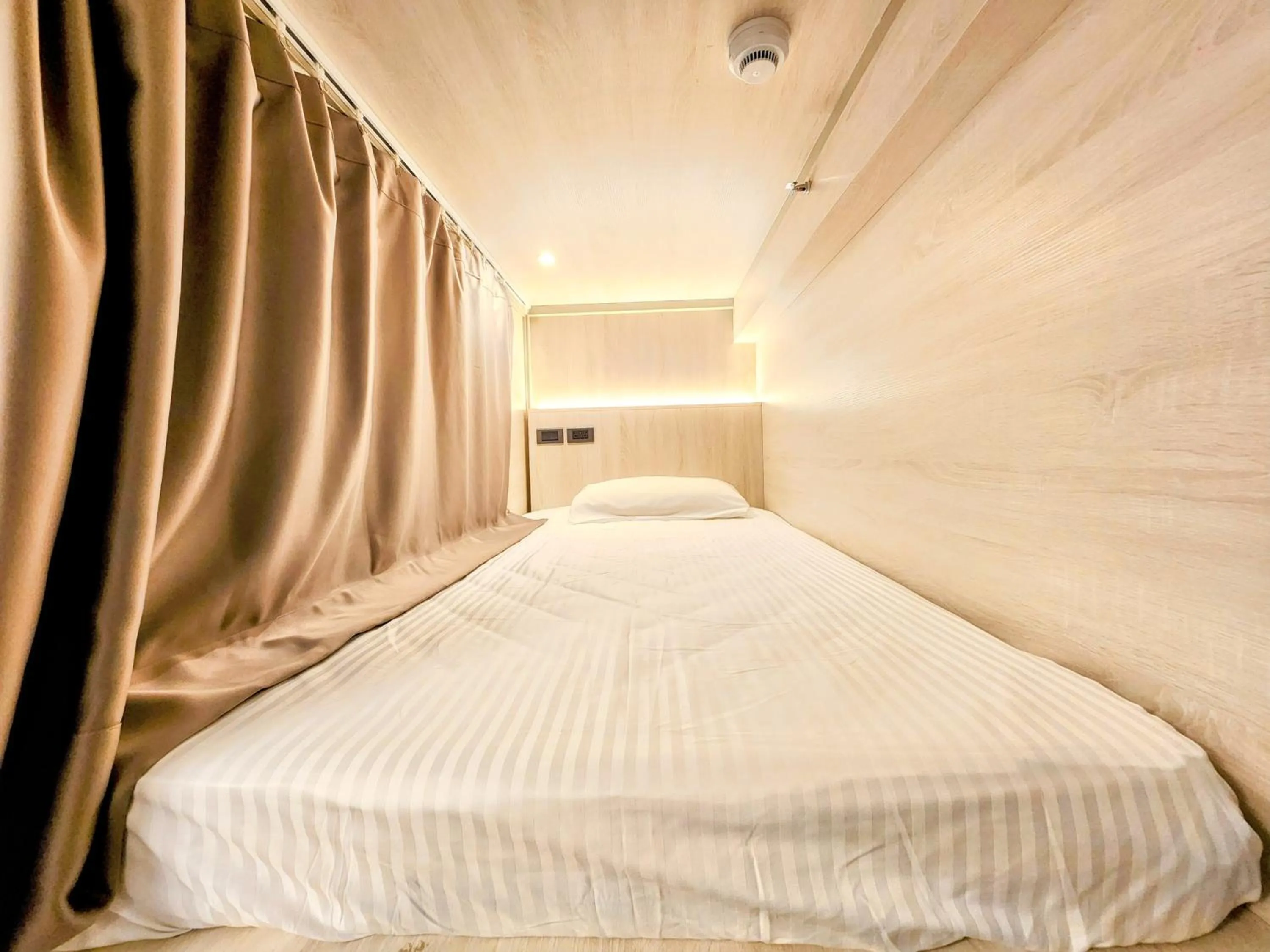 furniture, Bed in Just Live Hostel