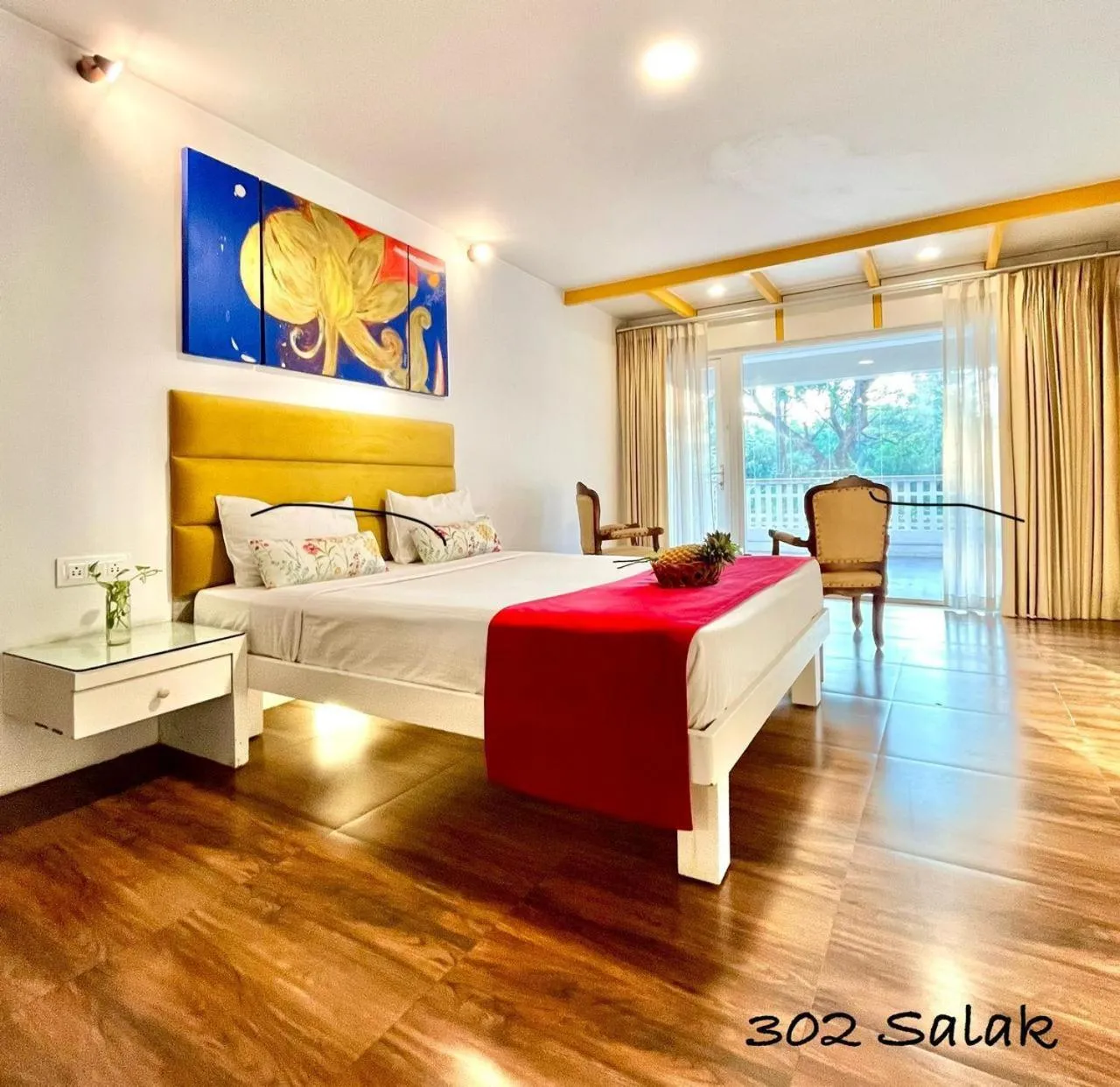 Bedroom, Bed in Beach Paradise Miramar Goa