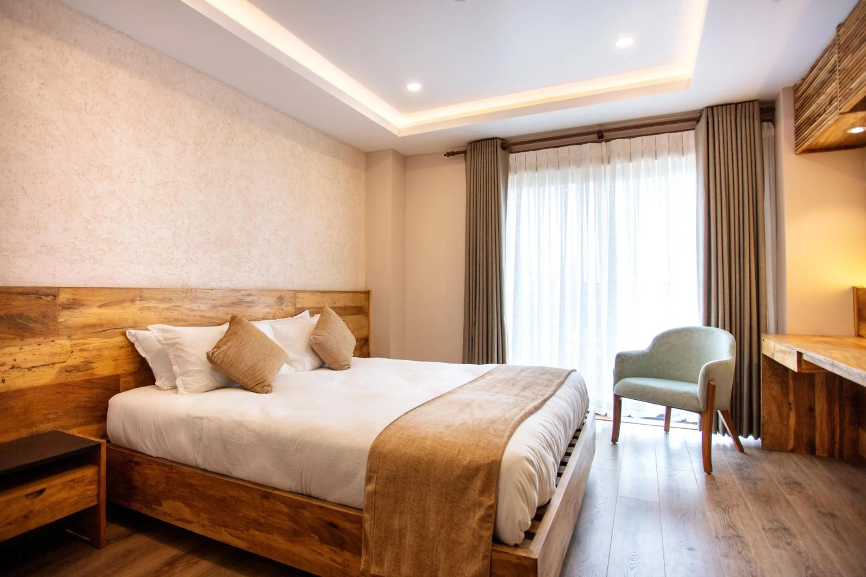 Bedroom, Bed in HOTEL BHRIKUTI TARA