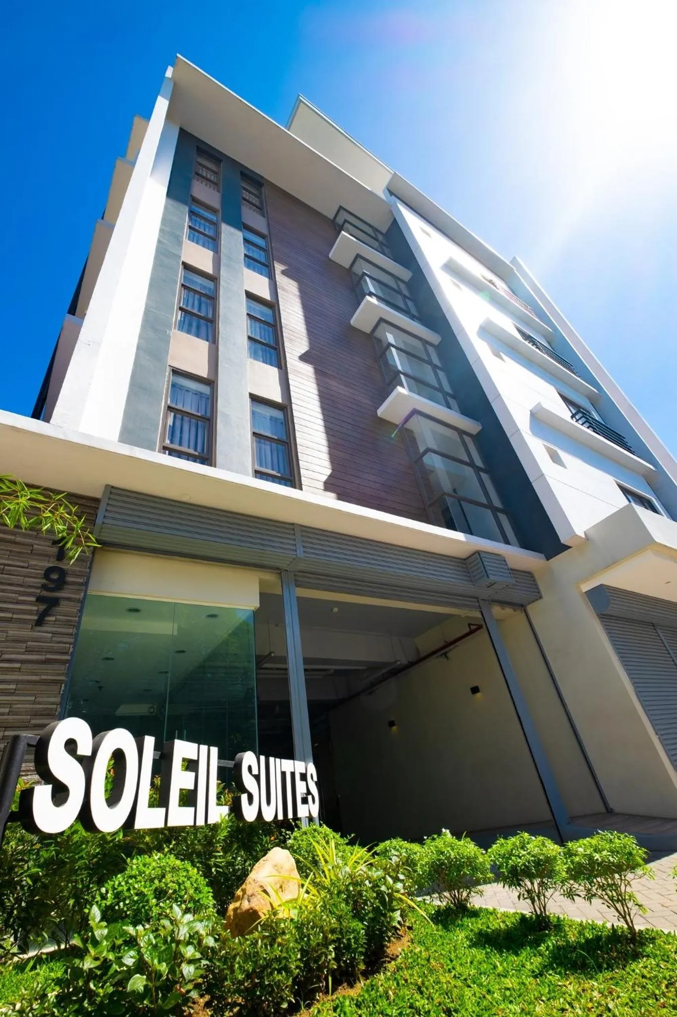 Property building in Soleil Suites Cebu