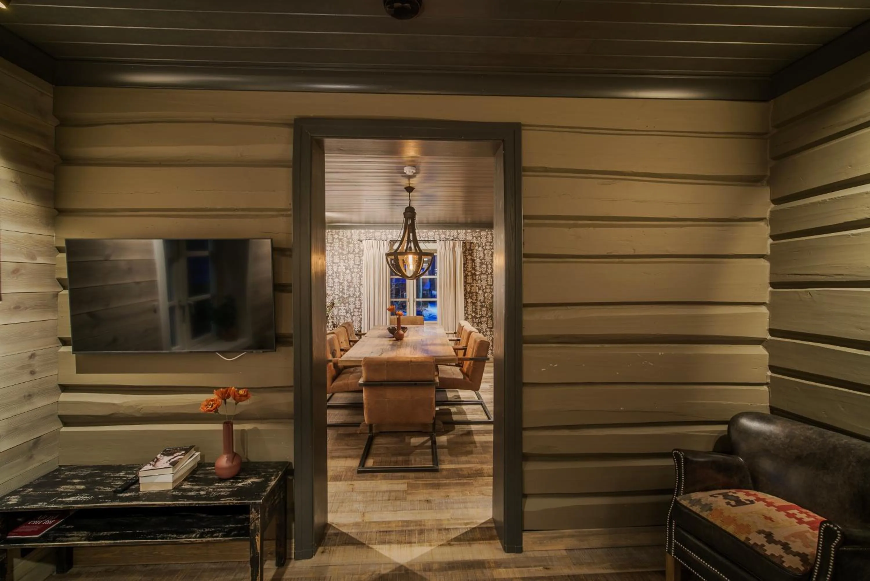 Living room in Bokhandel'n Gjestehus