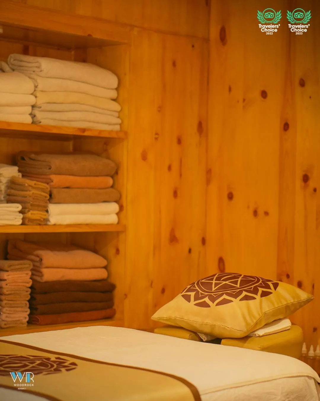 Bed in Woodrock Luxury Boutique Hotel