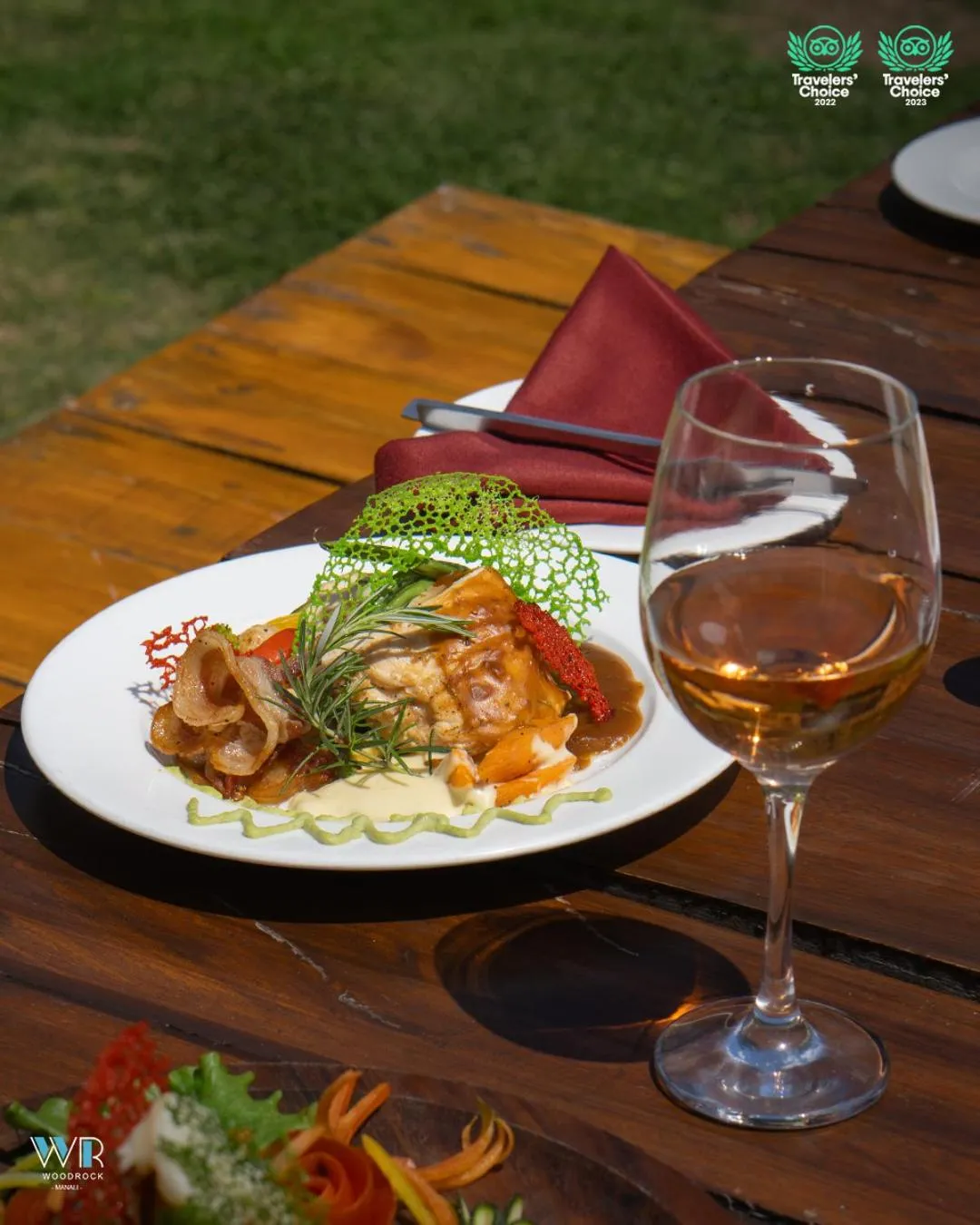 Food and drinks in Woodrock Luxury Boutique Hotel