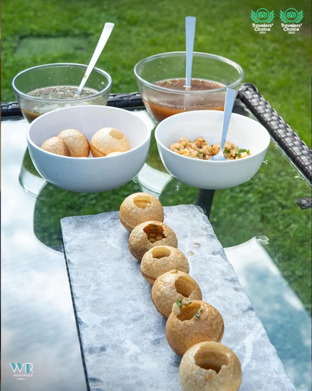 Food and drinks in Woodrock Luxury Boutique Hotel