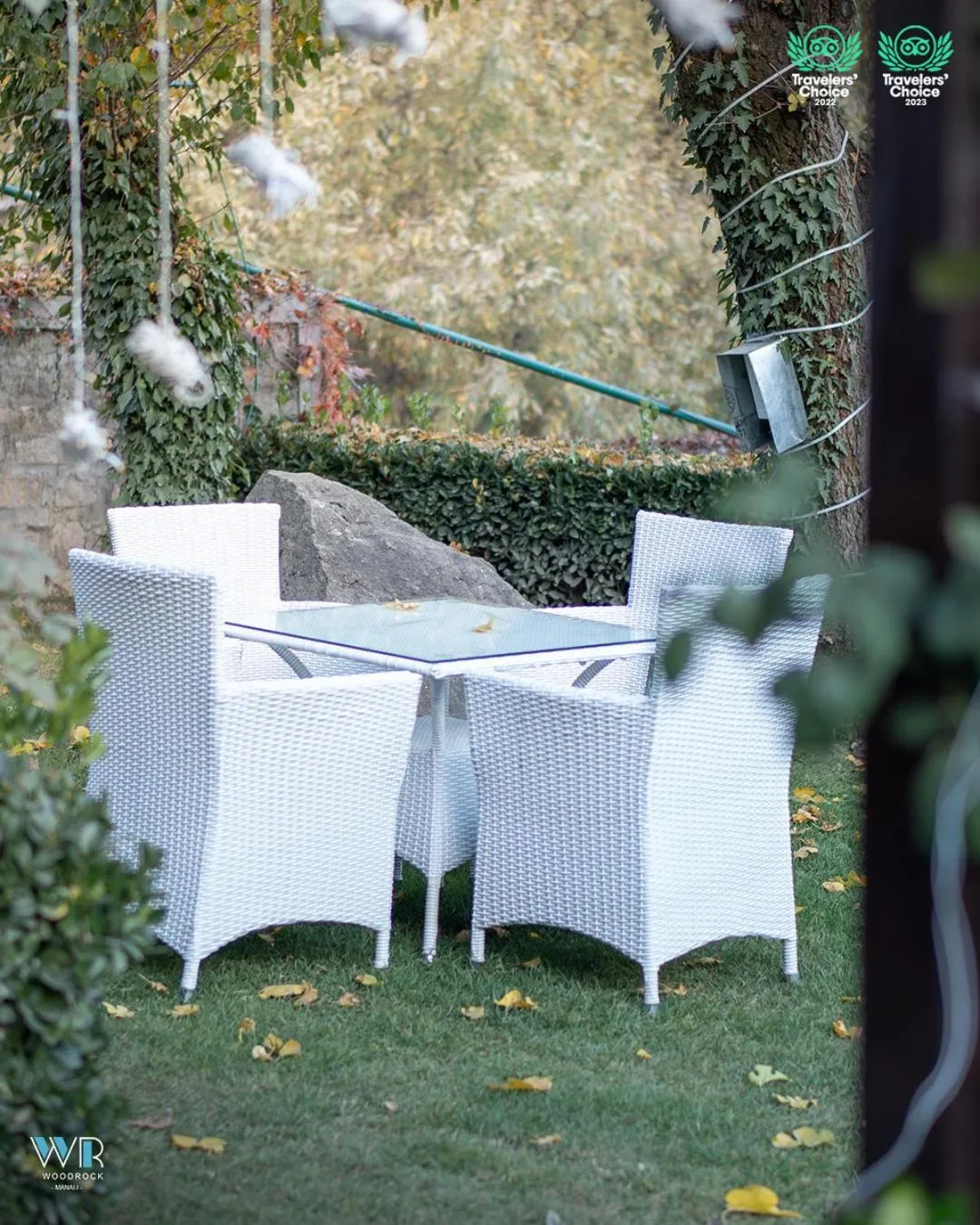 Garden view in Woodrock Luxury Boutique Hotel