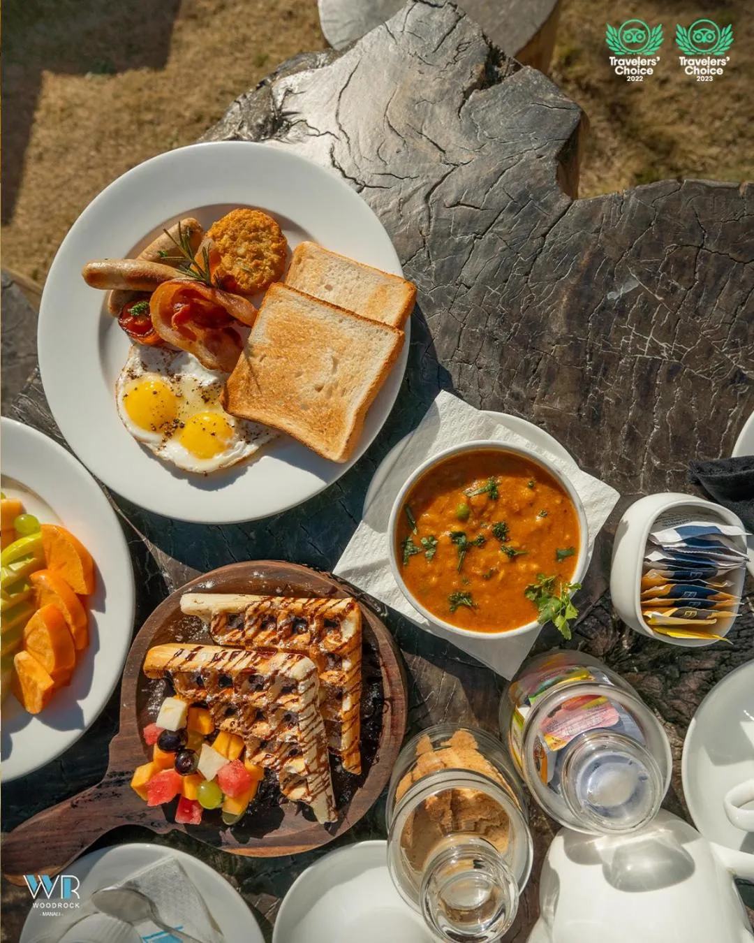 Food and drinks in Woodrock Luxury Boutique Hotel