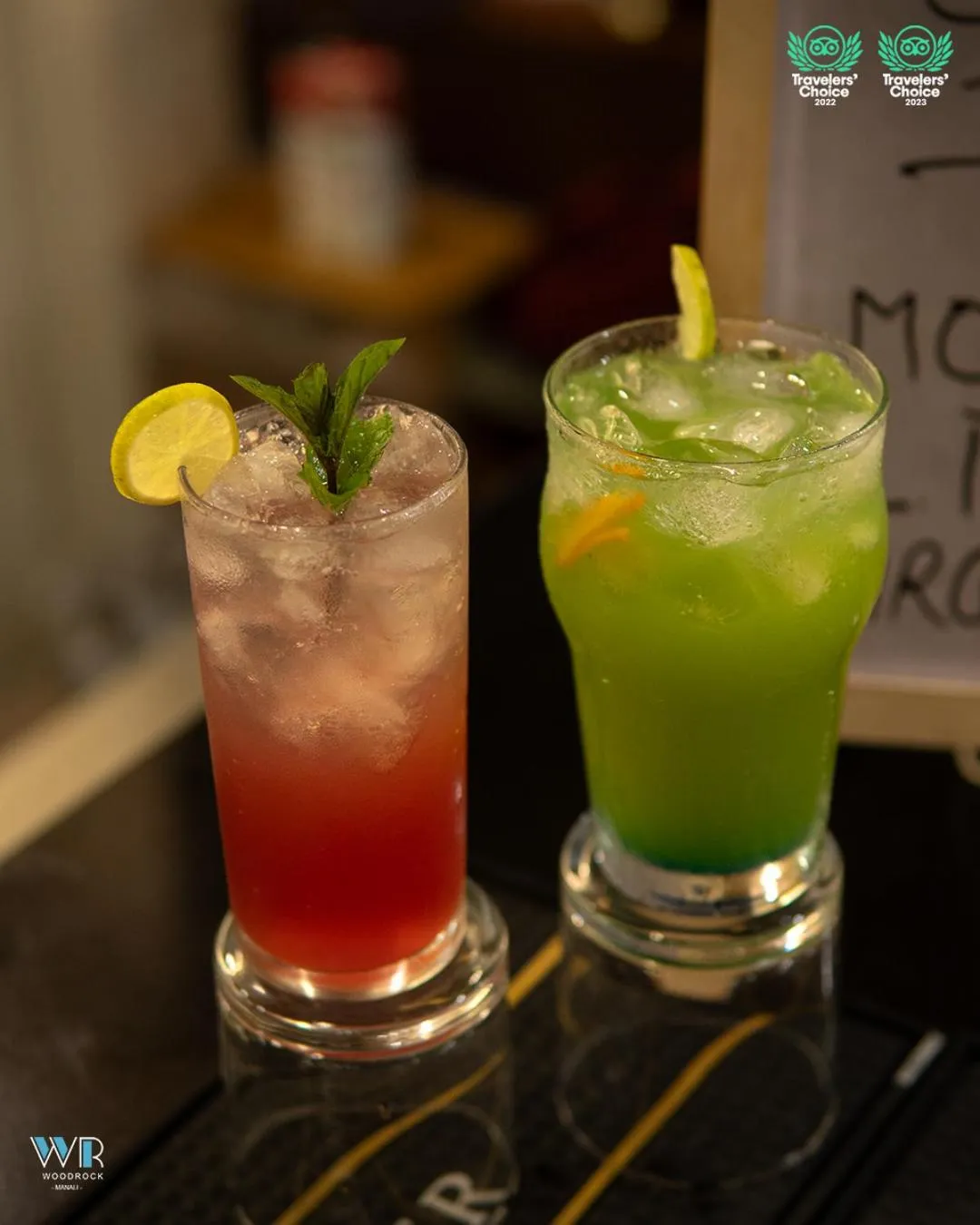 Drinks in Woodrock Luxury Boutique Hotel