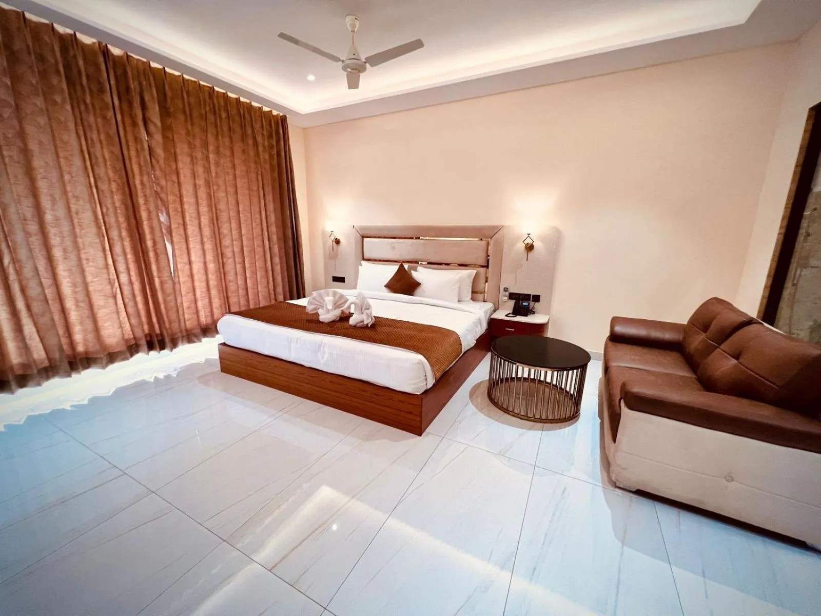 Bed in The Velvista Hotel