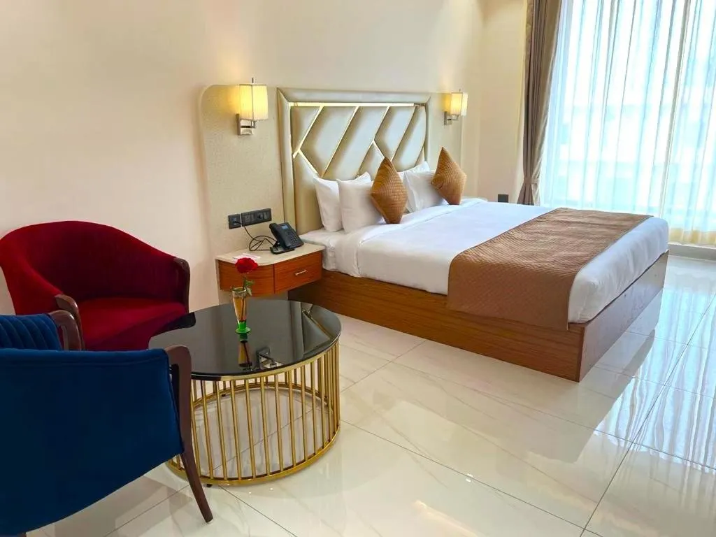 Bed in The Velvista Hotel