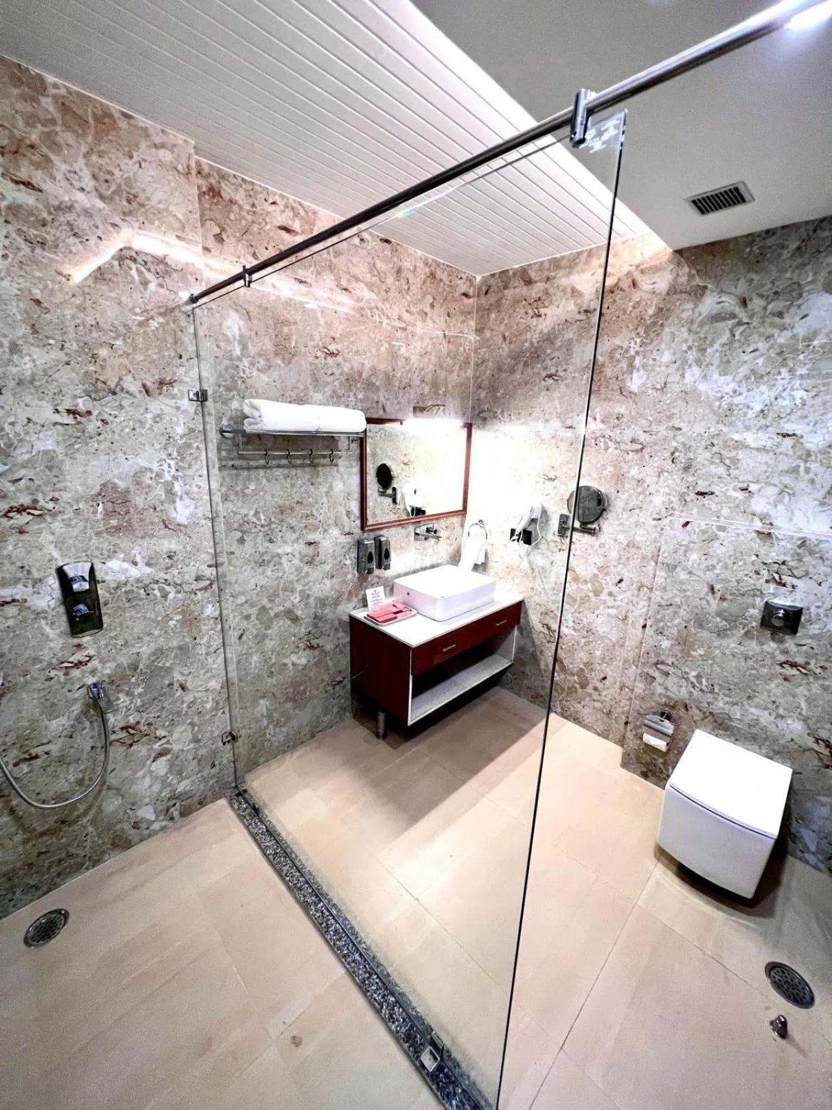 Bathroom in The Velvista Hotel