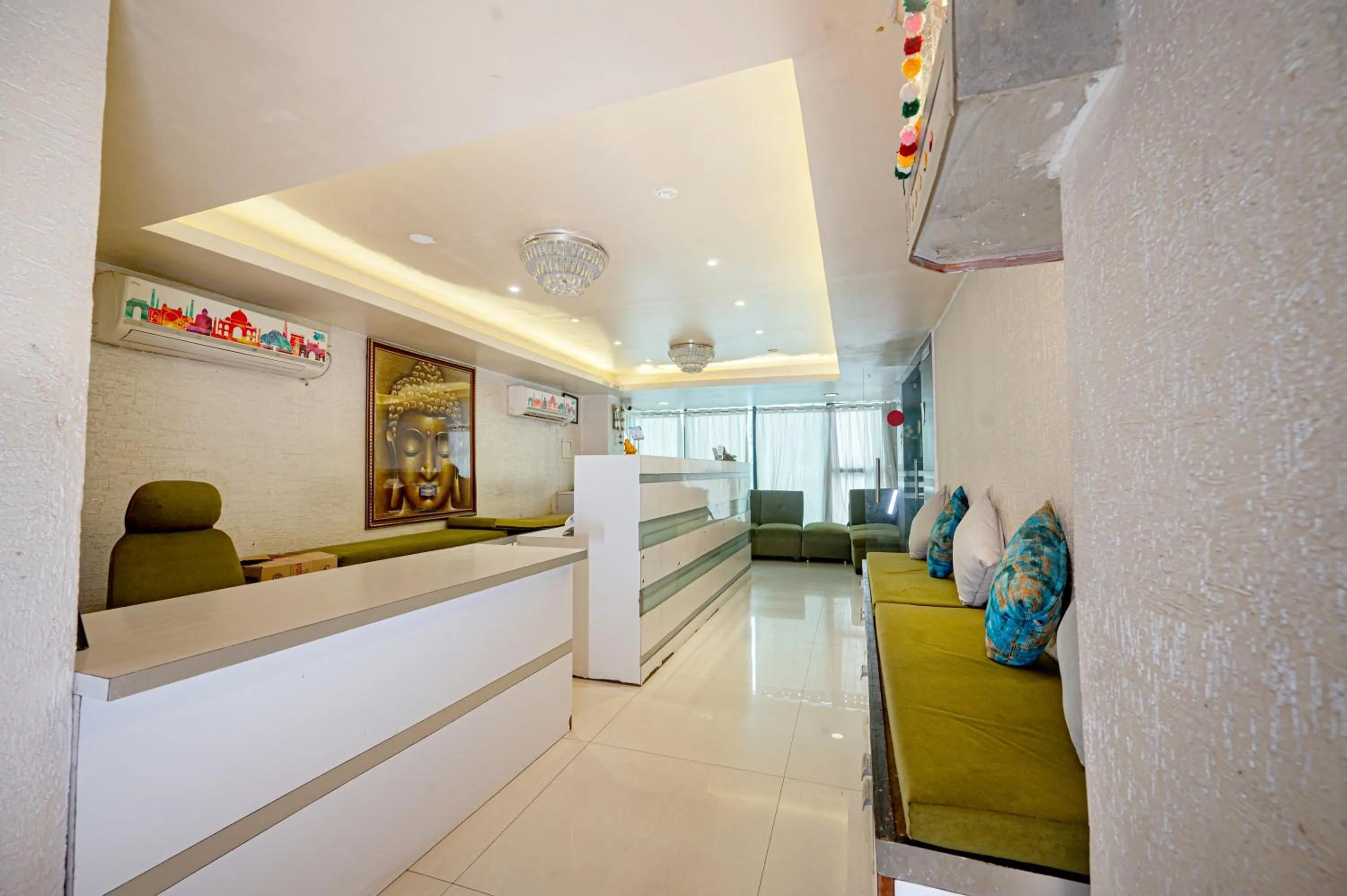 Lobby or reception in Hotel Pearl